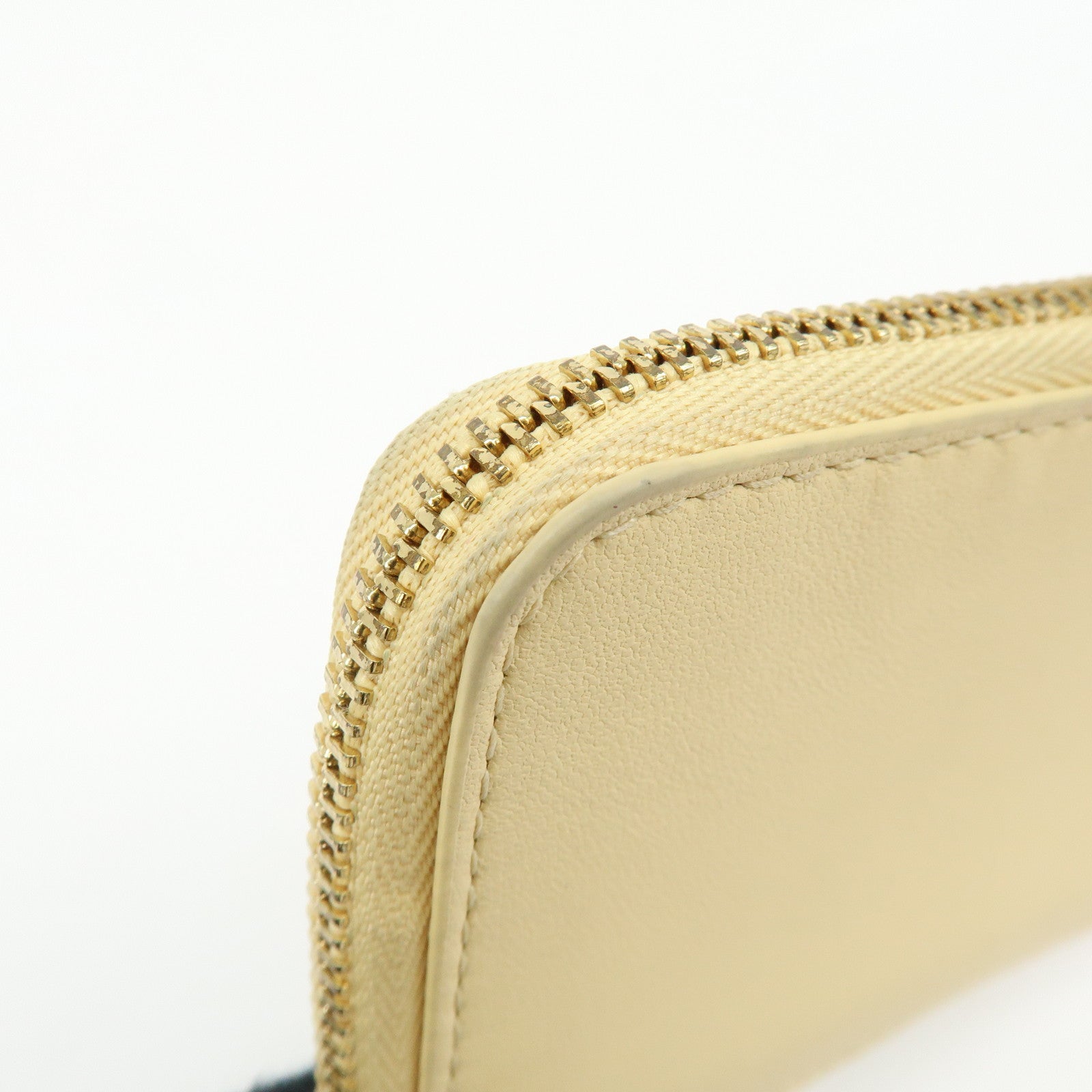 Christian Dior Lady Dior Cannage Cosmos Lambskin Card Case Yellow