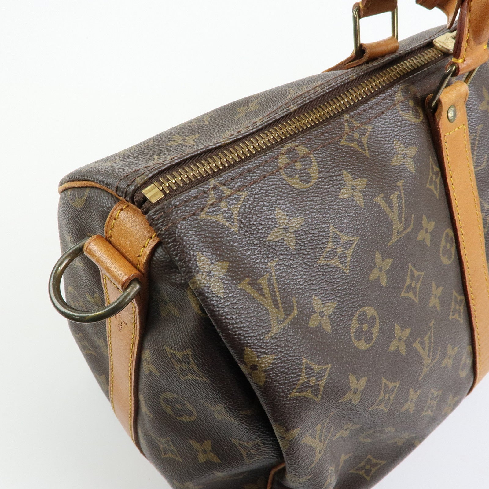 Louis Vuitton Monogram Keep All Bandouliere 45 Boston Bag M41418