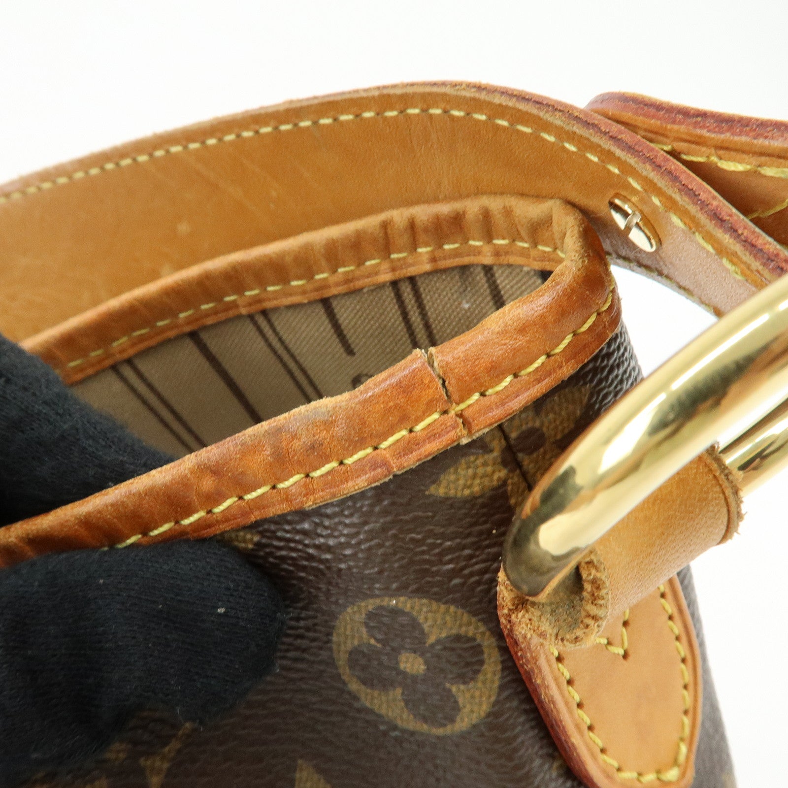 Louis Vuitton Monogram Delightful PM Shoulder Bag Brown M40352