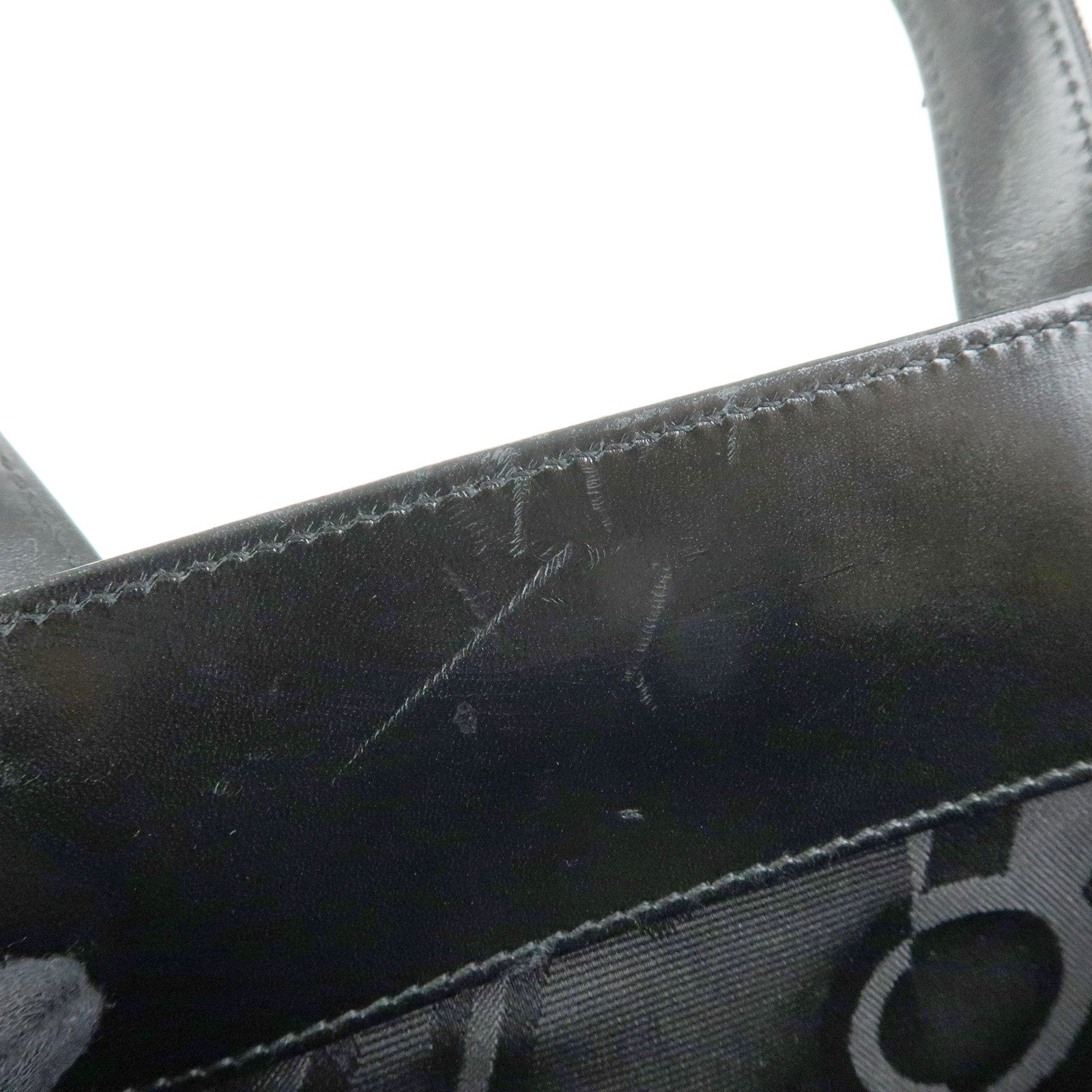 Ferragamo Vara Ribbon Leather 2Way Bag Hand Bag Black