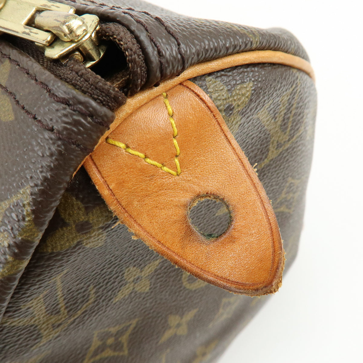 Louis Vuitton Monogram Speedy 40 Hand Bag Boston Bag Brown M41522