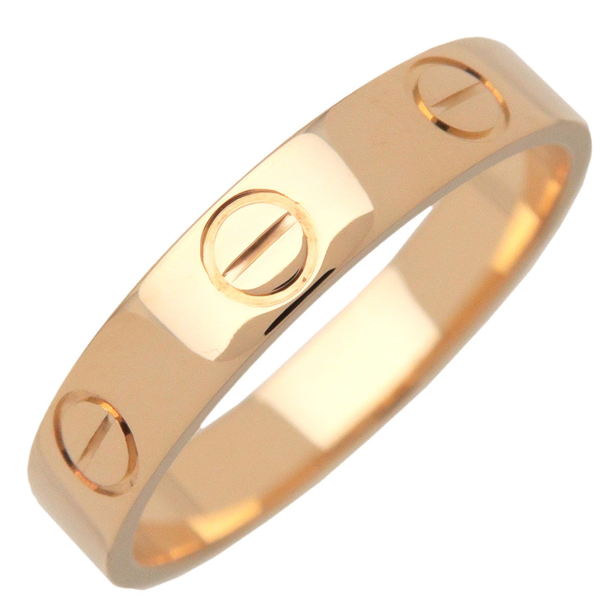 Cartier Mini Love Ring K18 750YG #50 US5.25 EU50 HK11 Yellow Gold