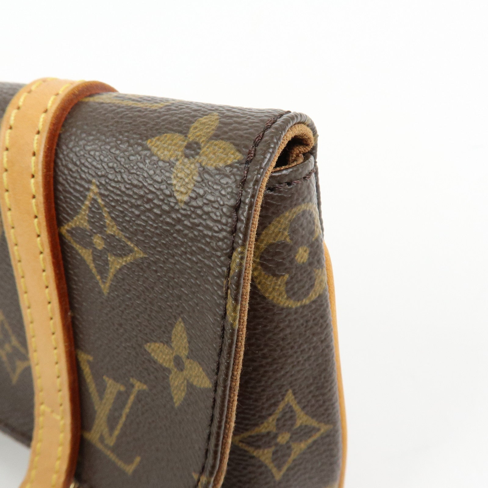 Louis Vuitton Monogram Pochette Marelle Waist Body Bag Brown M51159