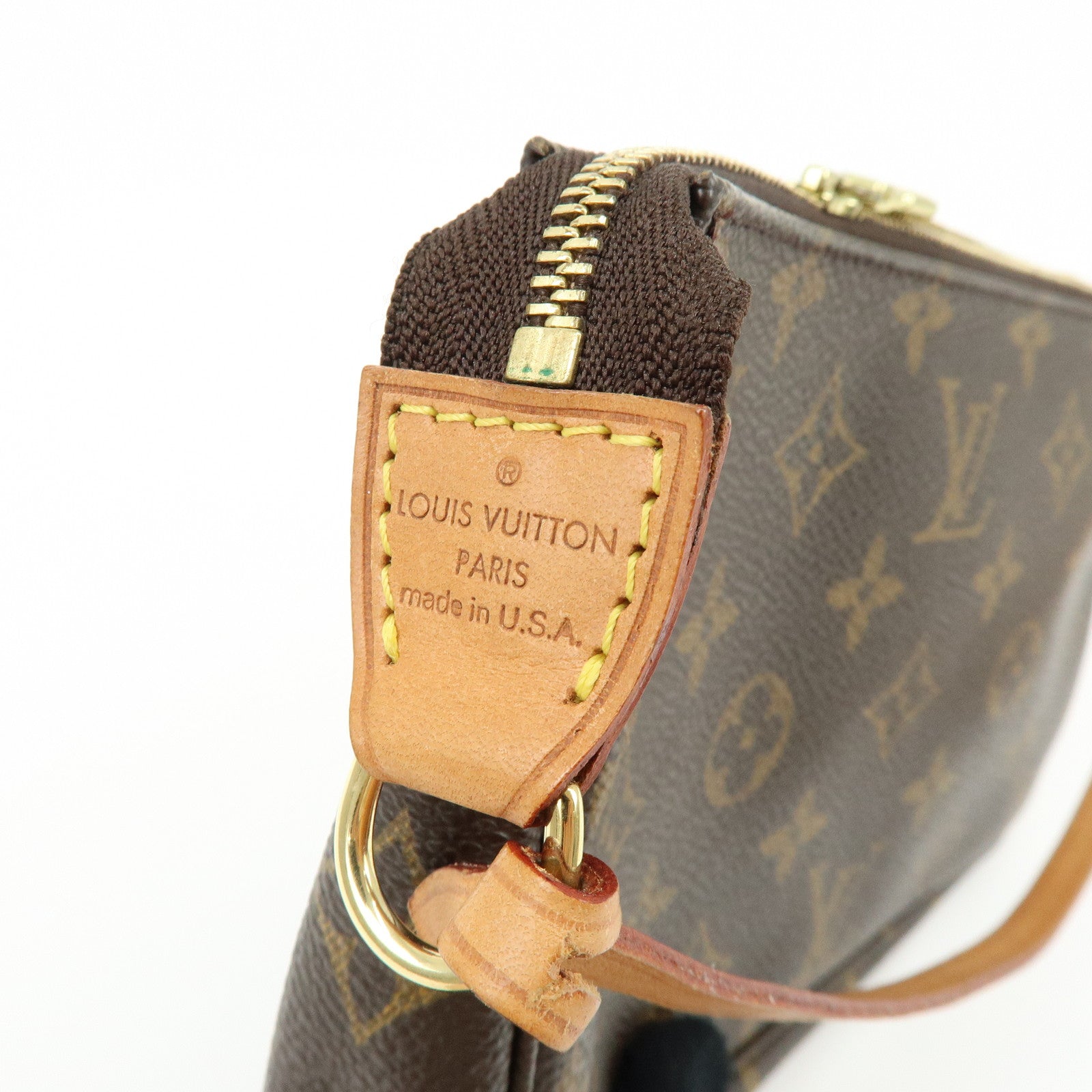 Louis Vuitton Monogram Pochette Accessoires Pouch Hand Bag M51980