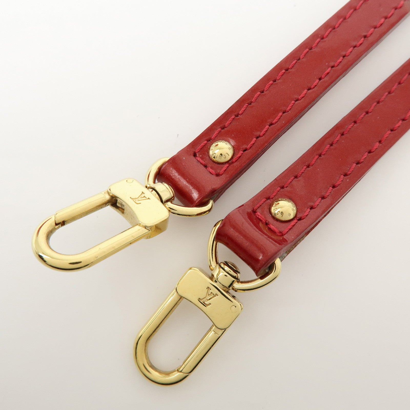 Louis Vuitton Monogram Vernis Alma BB 2Way Bag Red M91606