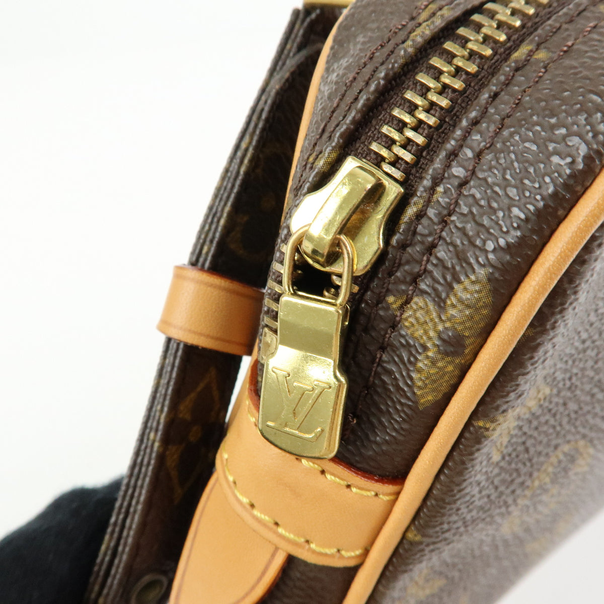Louis Vuitton Monogram Pochette Marly Bandouliere Bag Brown M51828