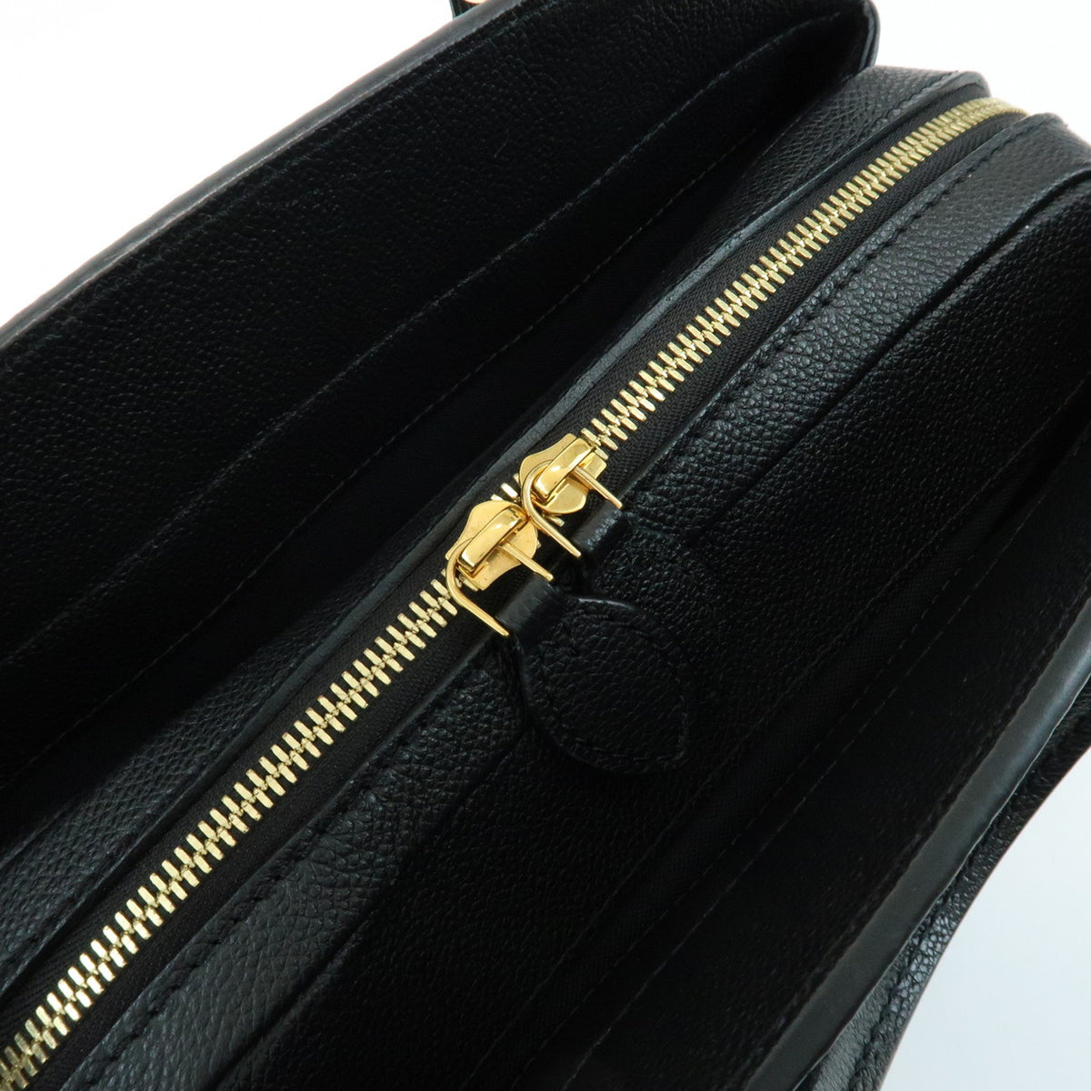 Louis Vuitton Monogram Empreinte Vosges MM Leather 2Way Bag Noir M41491