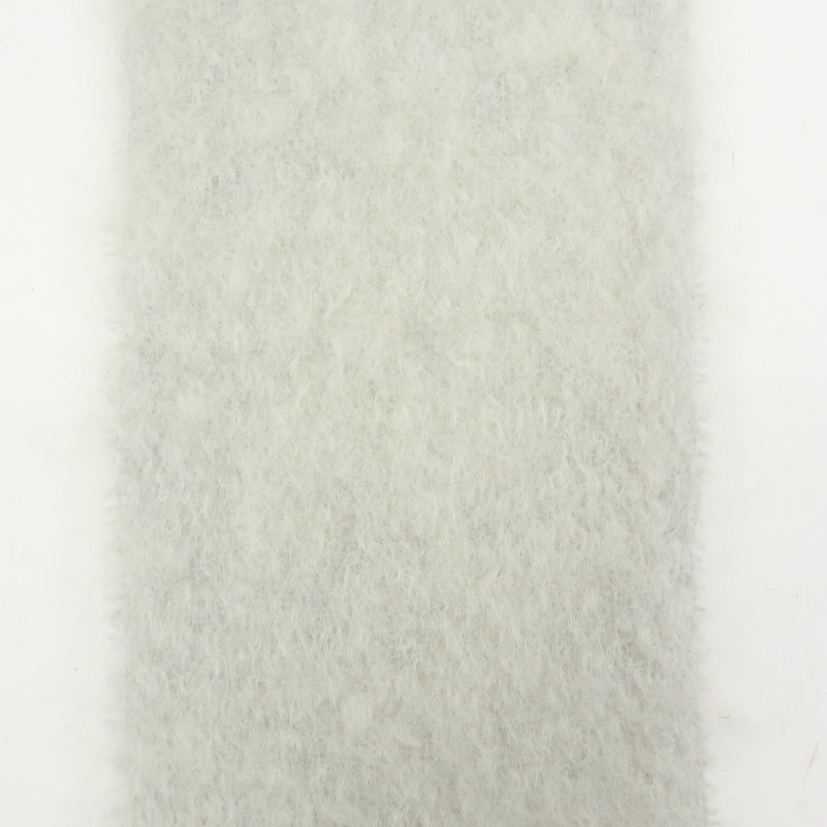 LOEWE Anagram Mohair Wool Scarf Shawl Gray White