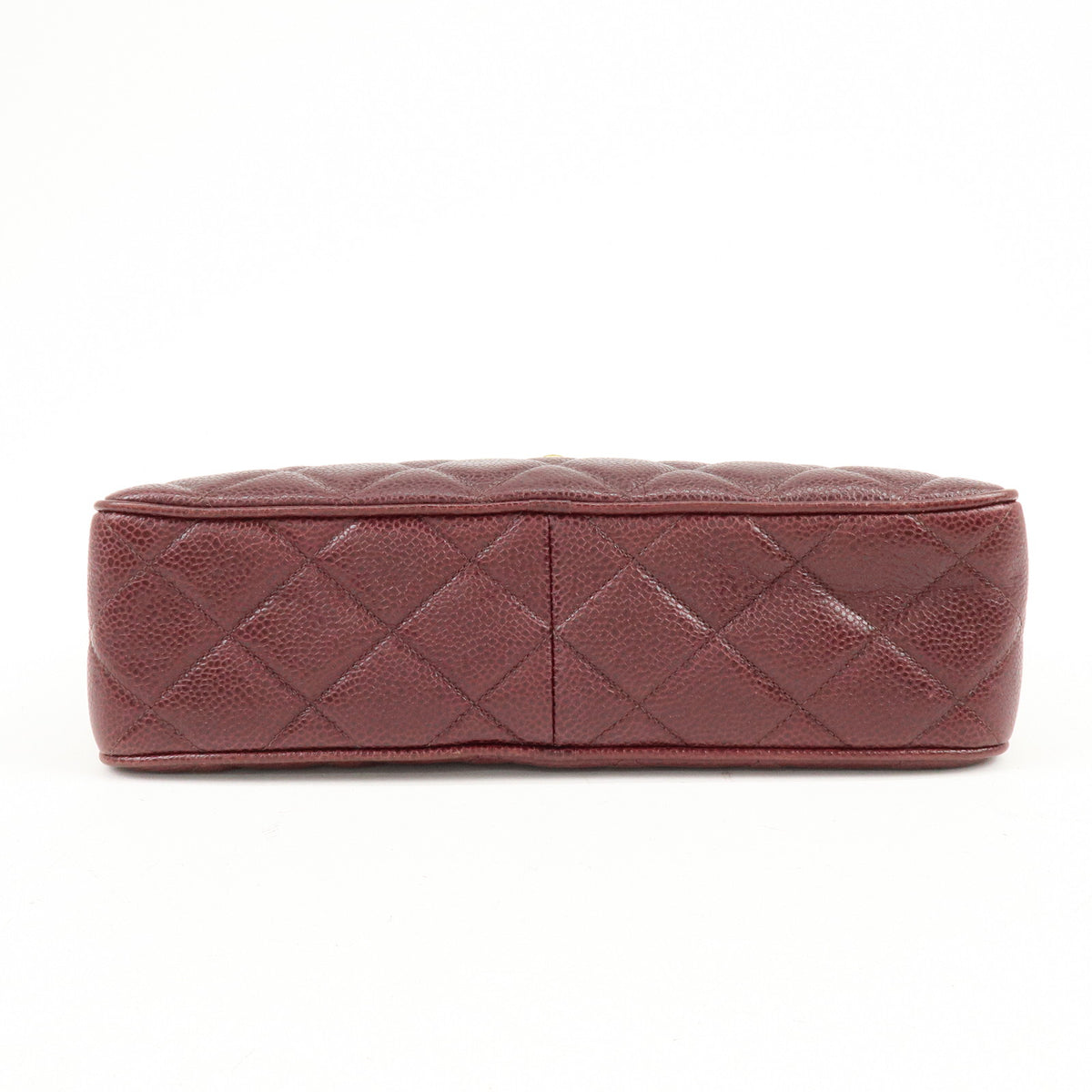 CHANEL Matelasse Diana Caviarskin Chain Shoulder Crossbody Bag Bordeaux