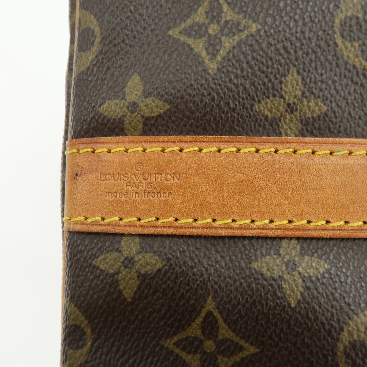 Louis Vuitton Monogram Keep All Bandouliere 55 Boston Bag M41414
