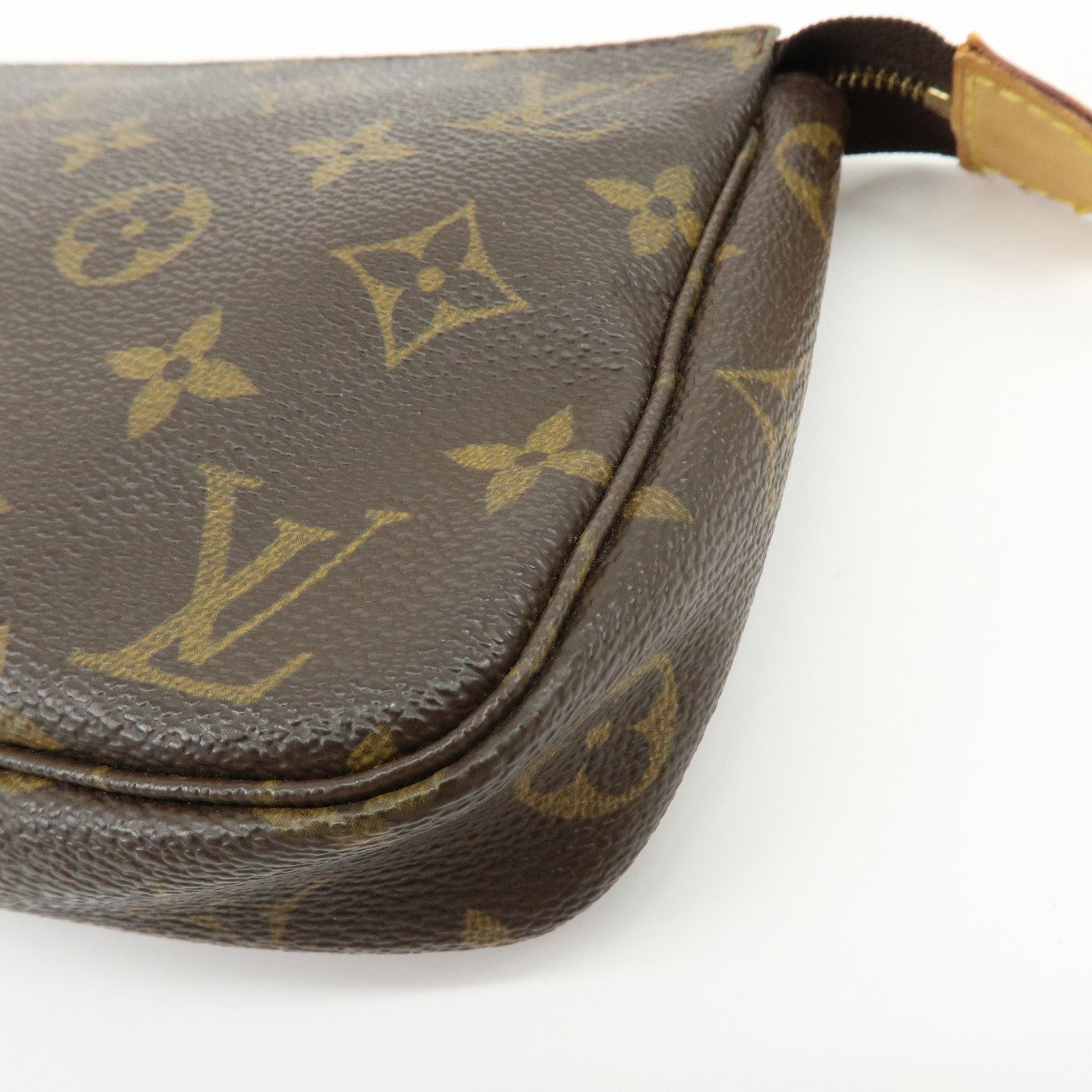 Louis Vuitton Monogram Pochette Accessoires Pouch with Strap Set M51980