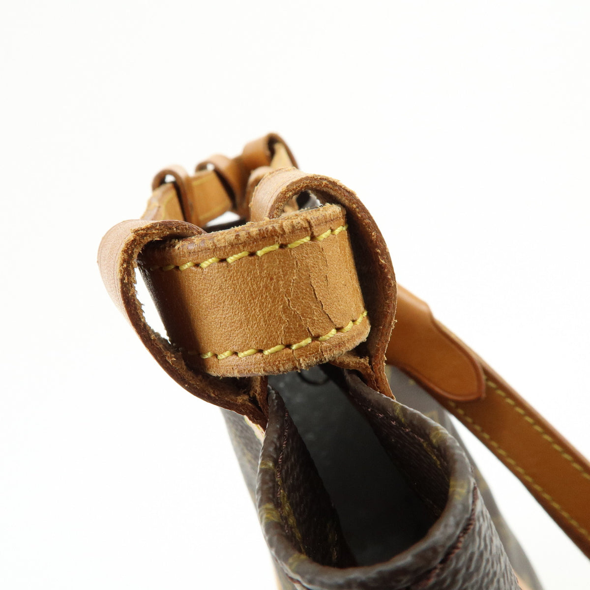 Louis Vuitton Monogram Randonnee PM Shoulder Bag Brown M42243