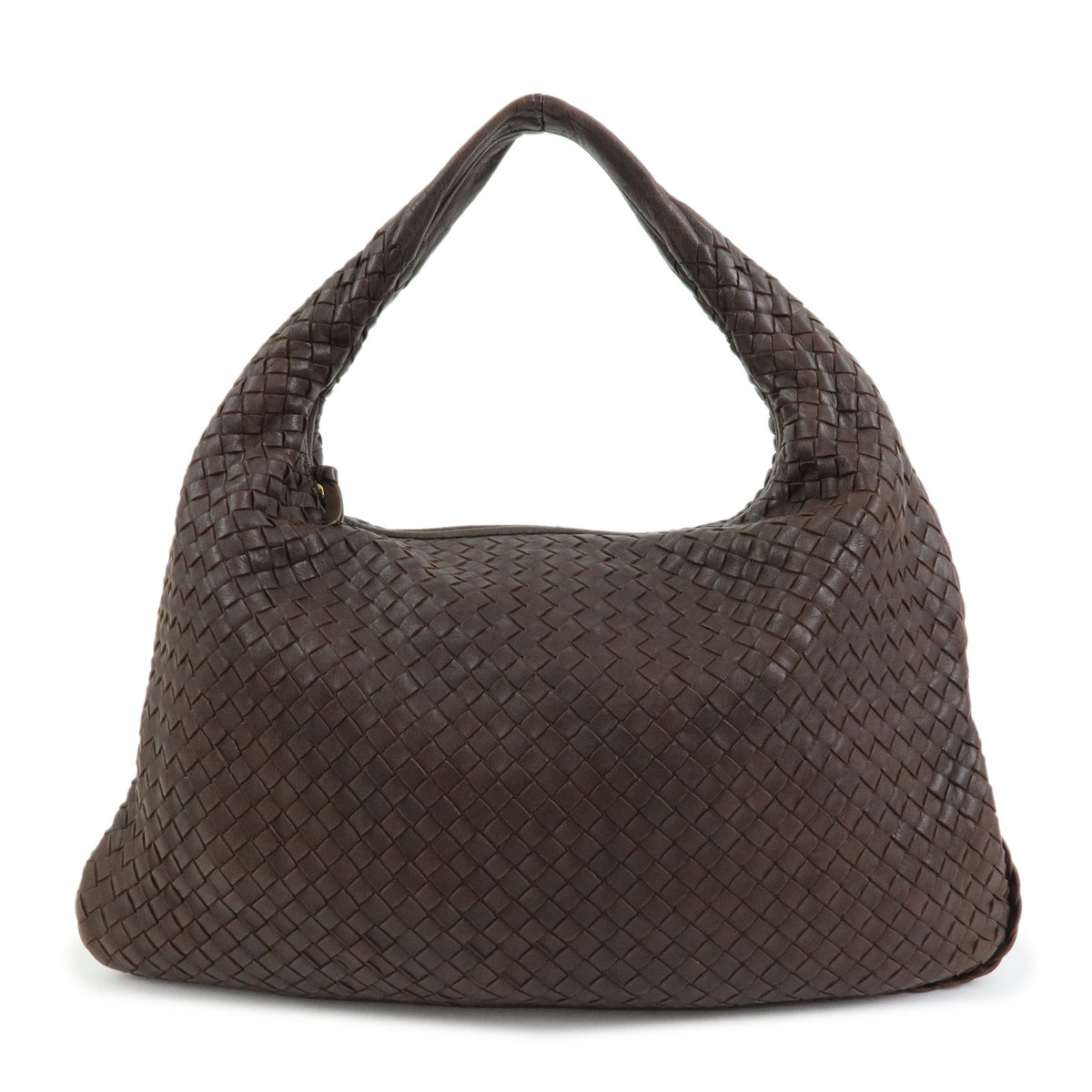 BOTTEGA VENETA Hobo Intrecciato Leather Shoulder Bag Hand Bag 115654