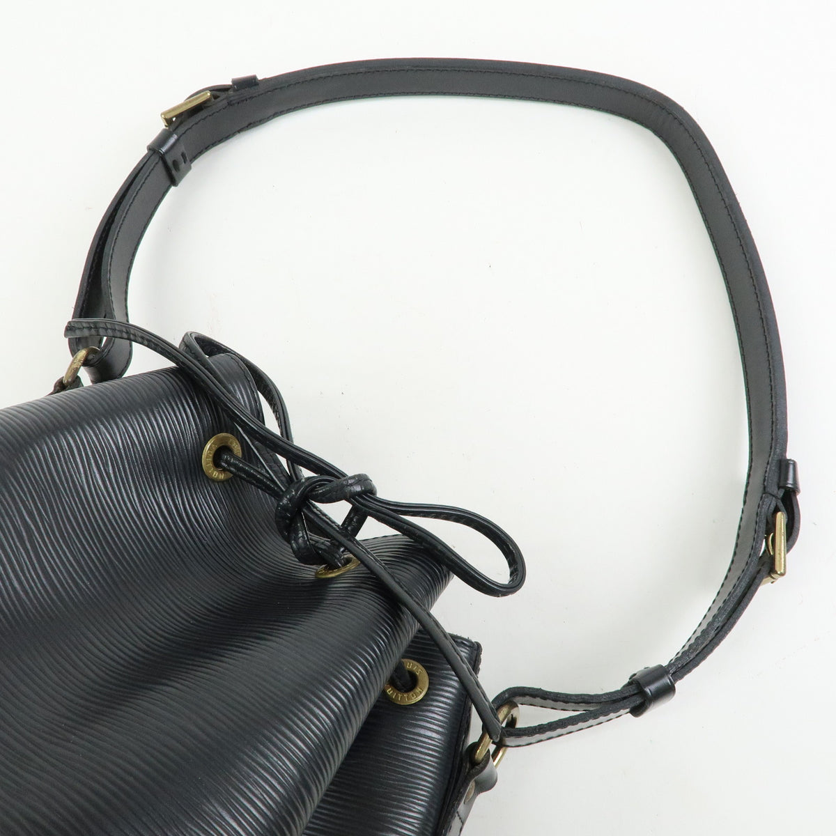 Louis Vuitton Epi Leather Petit Noe Shoulder Bag Noir Black M59012