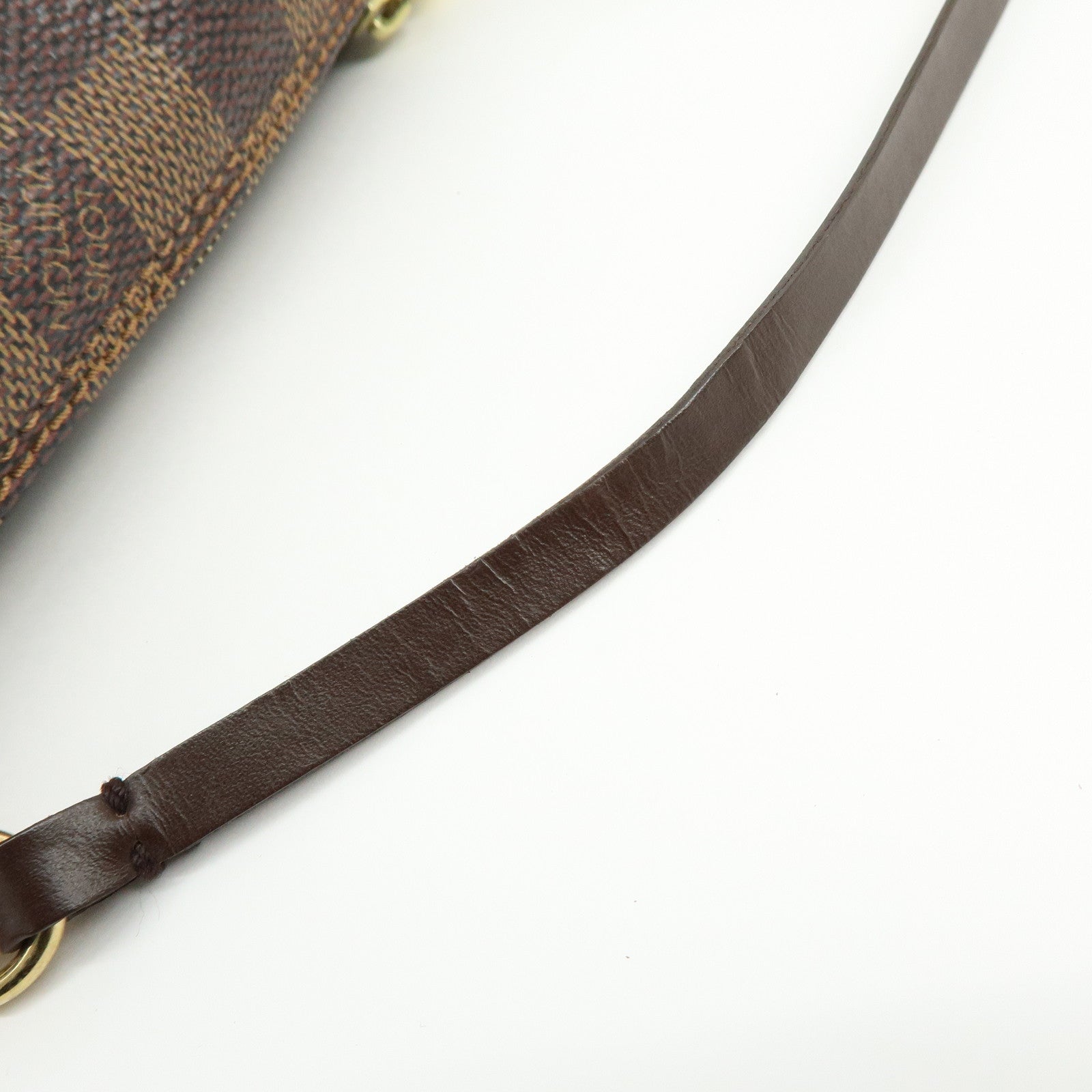 Louis Vuitton Damier Ebene Mini Pouch for Papillon Bag Brown