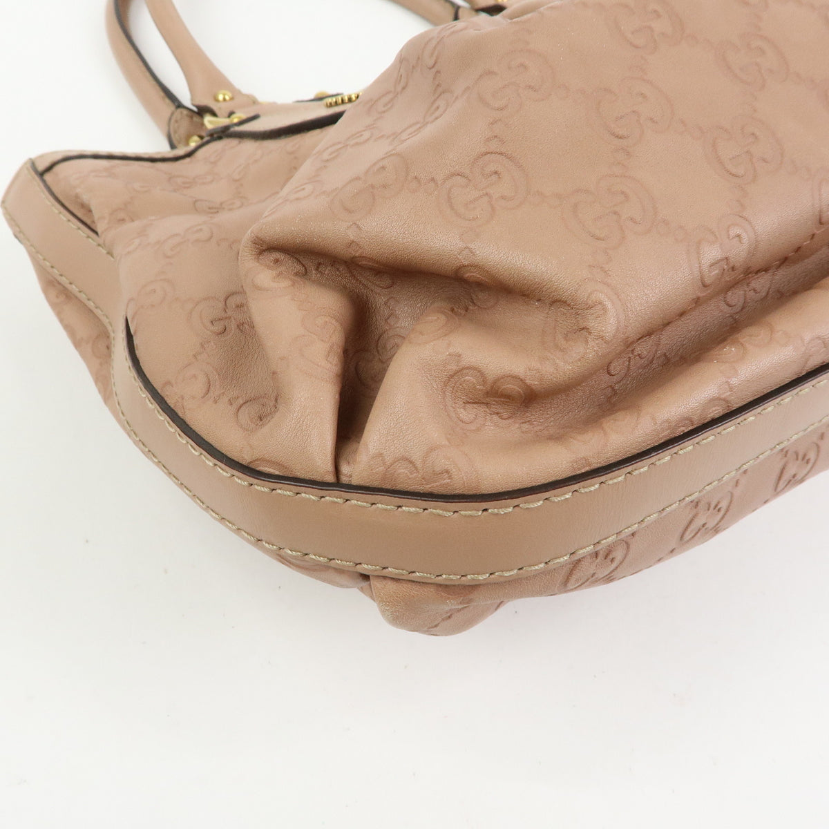 GUCCI Scarlett Guccissima Leather Tote Bag Hand Bag Pink 269953