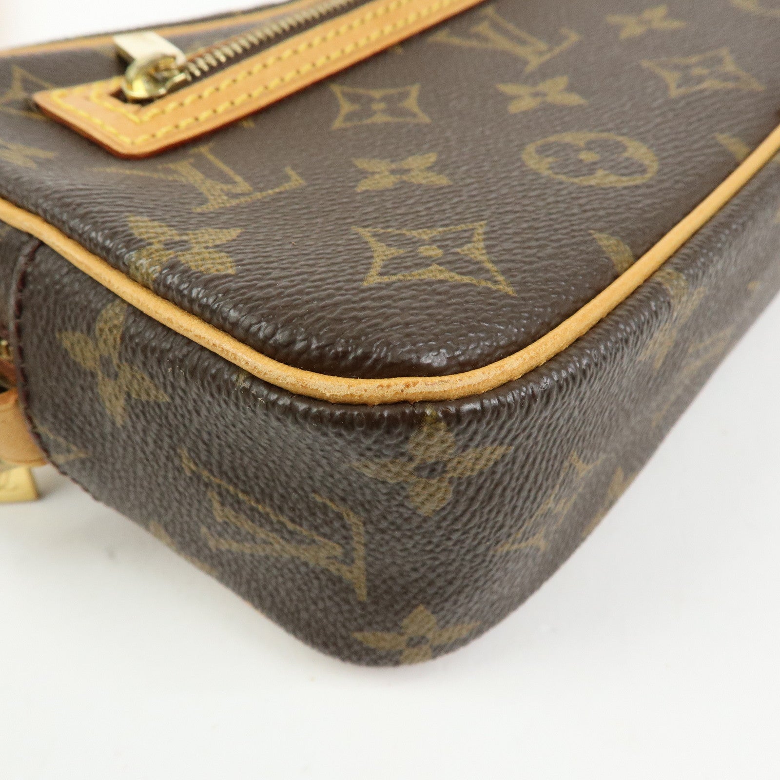 Louis Vuitton Monogram Pochette Cite Shoulder Bag Brown M51183