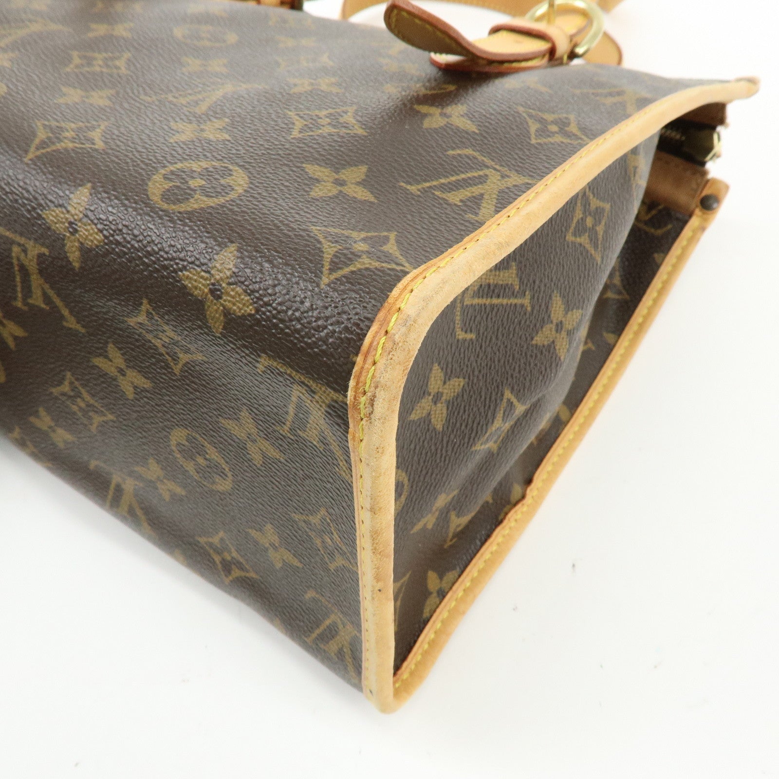 Louis Vuitton Monogram Popincourt Haut Shoulder Bag Brown M40007