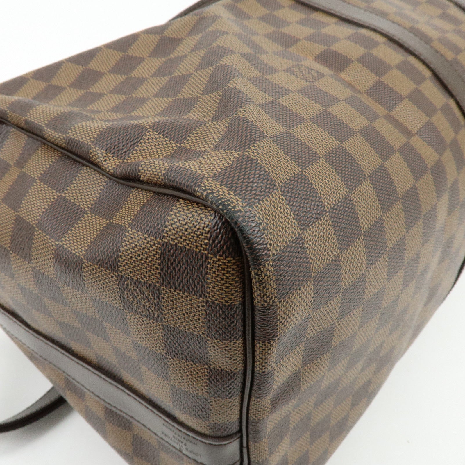 Louis Vuitton Damier Keep All Bandouliere 55 Travel Bag Brown N41414
