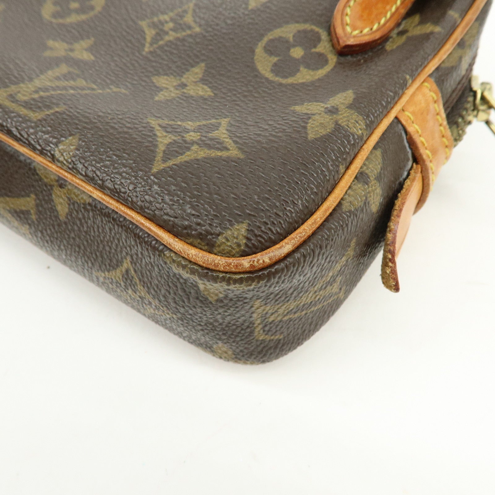Louis Vuitton Monogram Pochette Marly Bandouliere Bag Brown M51828
