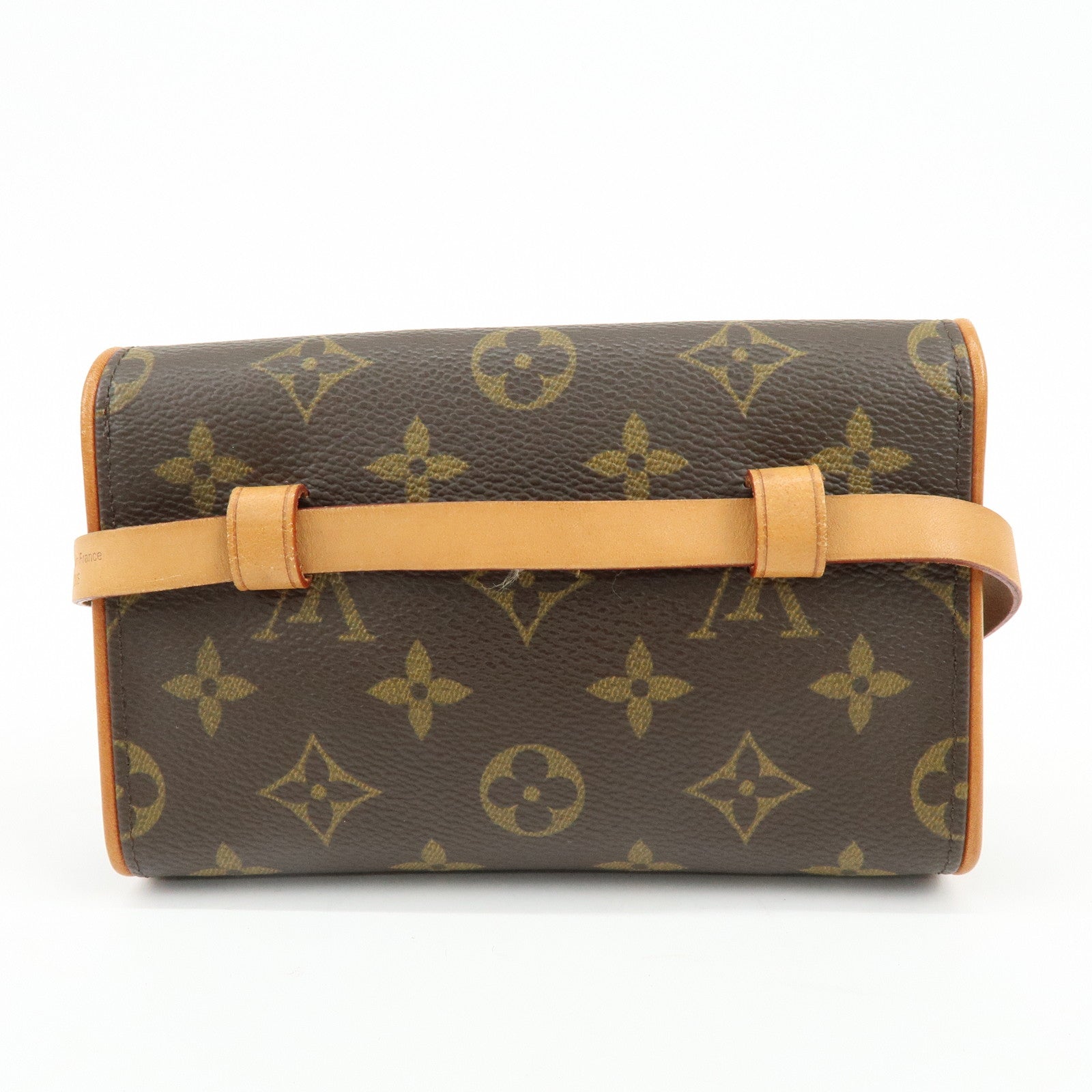 Louis Vuitton Monogram Pochette Florentine Waist Bag Belt XS M51855