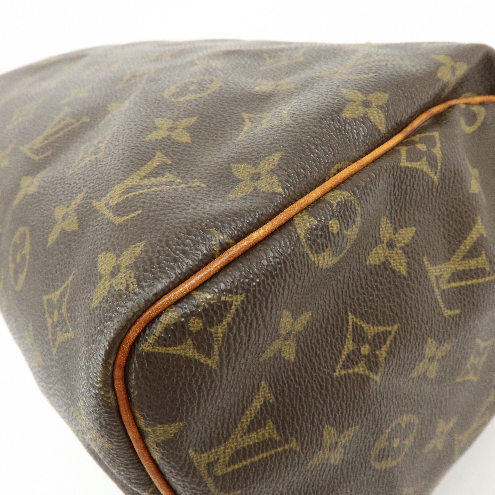 Louis Vuitton Monogram Speedy 30 Boston Bag Hand Bag Brown M41108