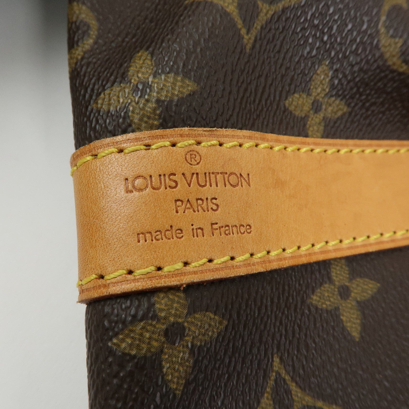 Louis Vuitton Monogram Keep All Bandouliere 55 Boston Bag M41414