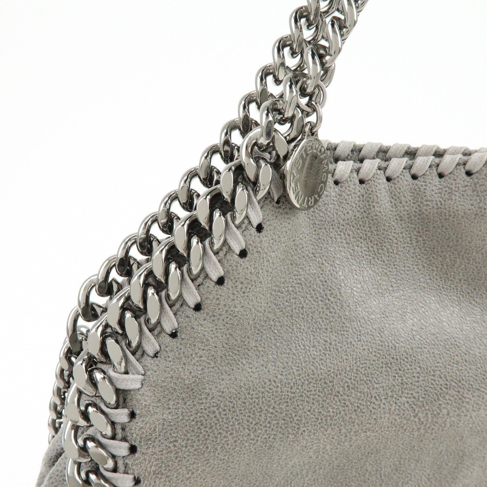 STELLA MCCARTNEY Falabella Faux Leather 2Way Bag Grey 371223