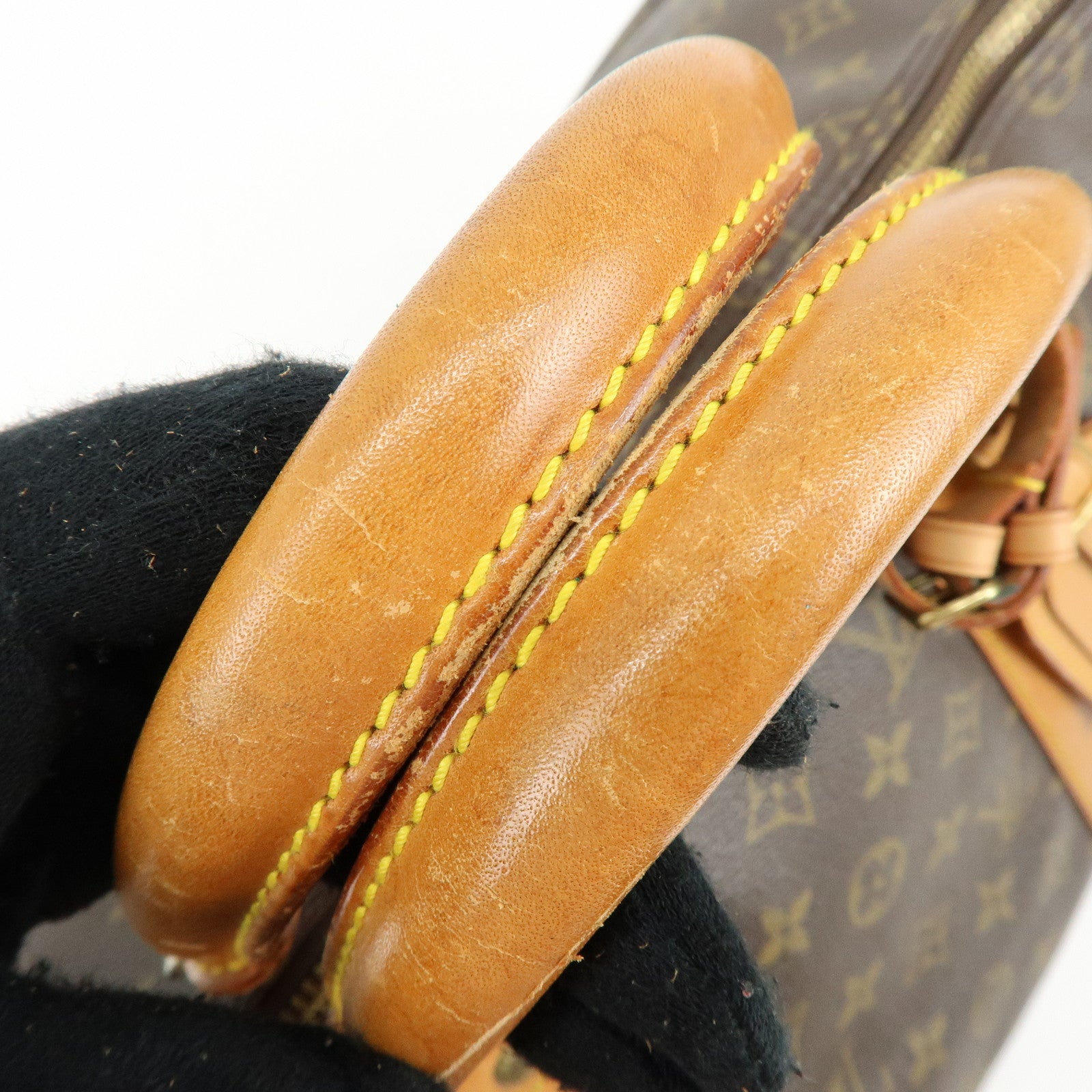 Louis Vuitton Monogram Keep All 50 Boston Bag Brown M41426