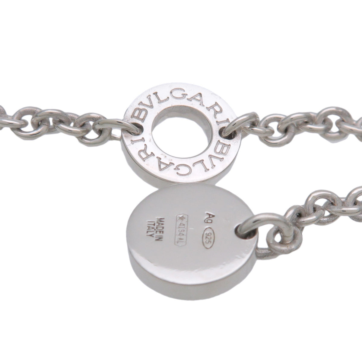 BVLGARI B-Zero1 Save the Children Necklace SV925 Silver