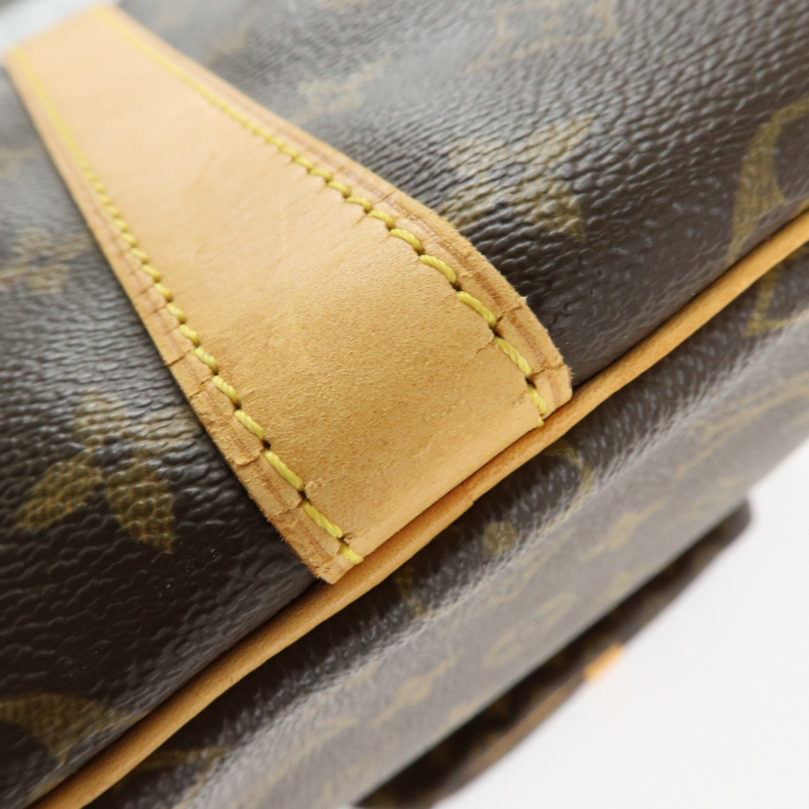 Louis Vuitton Keep All Bandouliere 55 Boston Bag Hand Bag Brown M41414