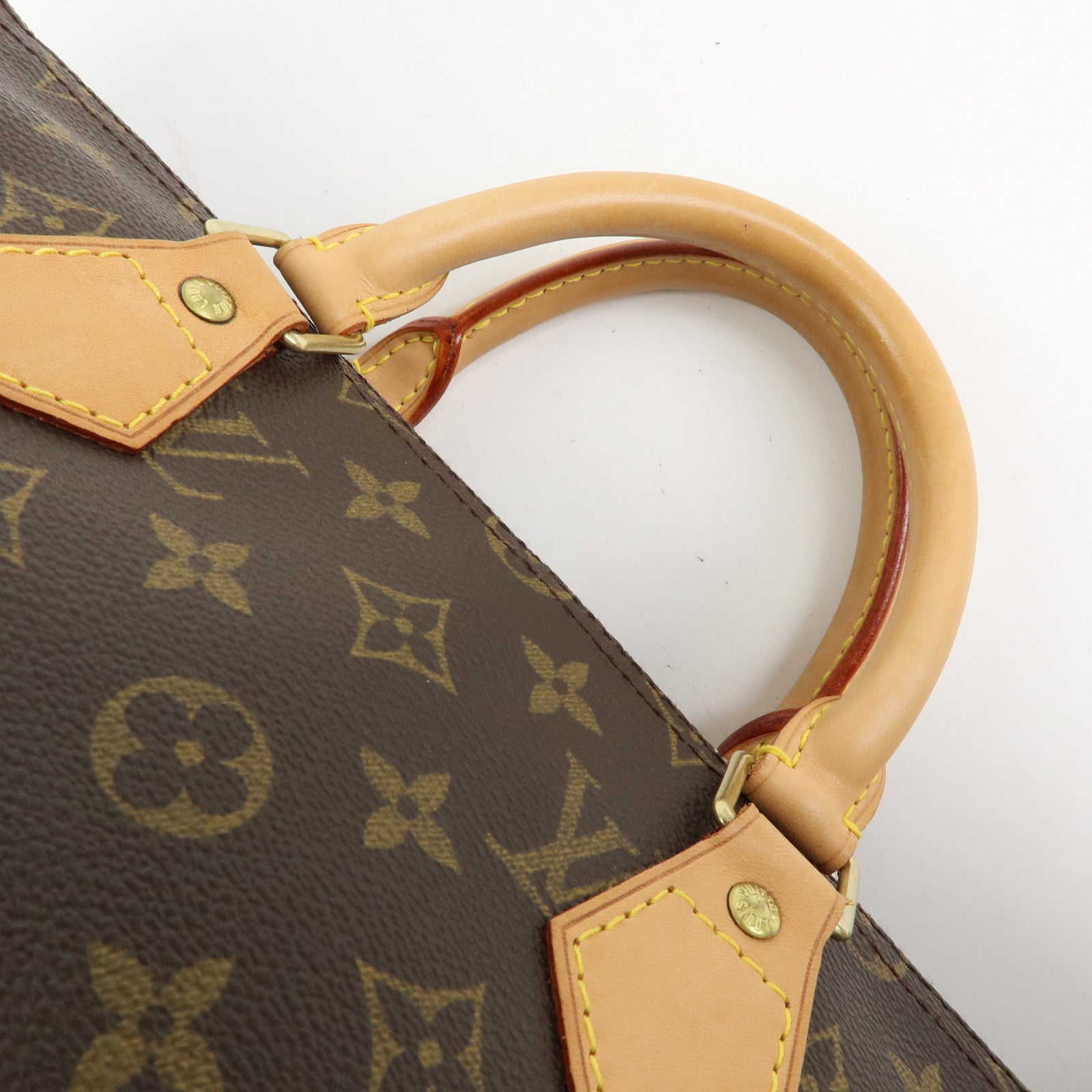 Louis Vuitton Monogram Speedy 35 Boston Bag Hand Bag Brown M41524