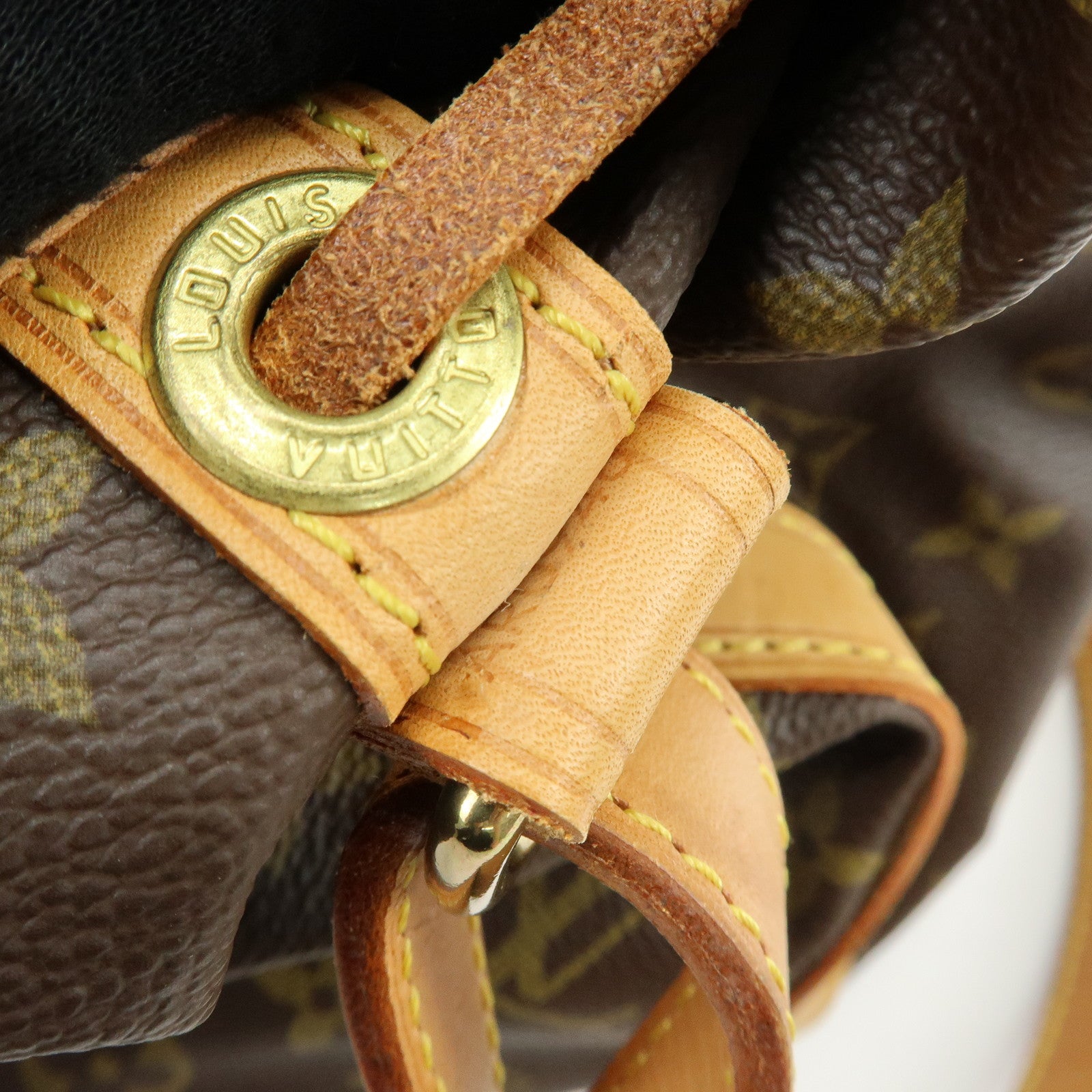 Louis Vuitton Monogram Petit Noe Shoulder Bag Brown M42226