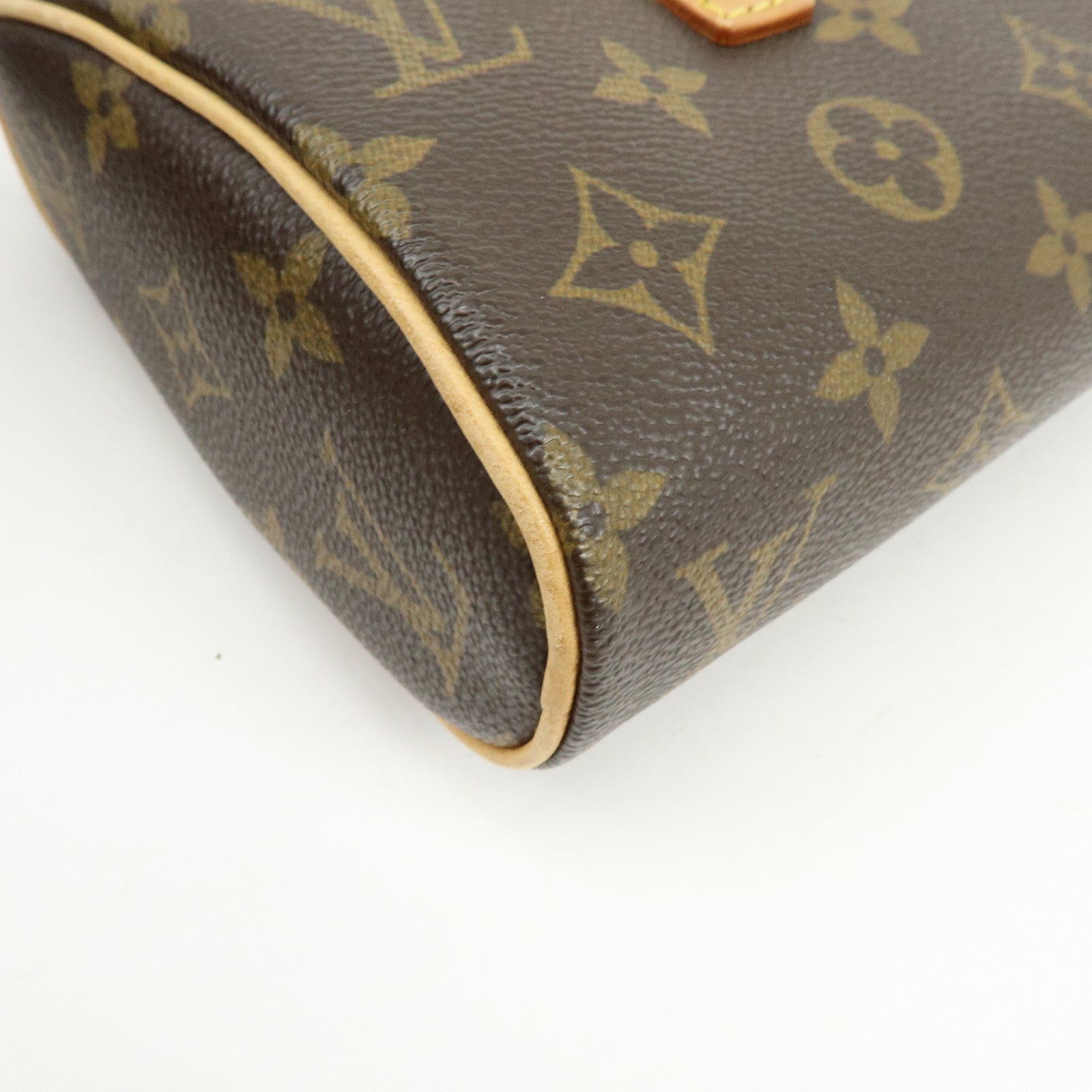 Louis Vuitton Monogram Canvas Sonatine Hand Bag Brown M51902