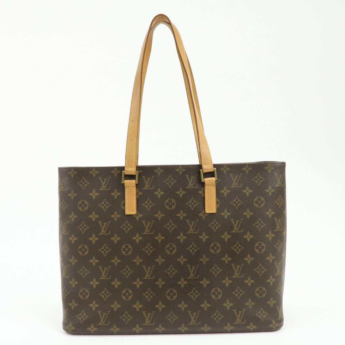 Louis Vuitton Monogram Luco Tote Bag Shoulder Bag Brown M51155