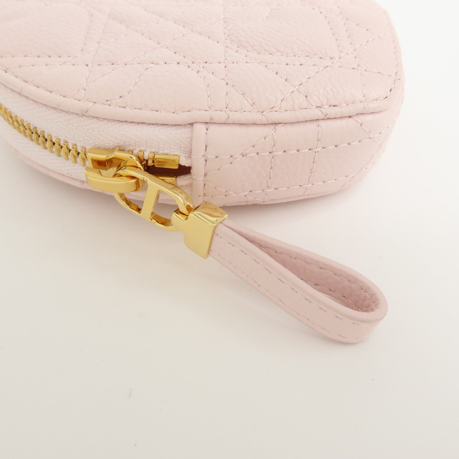 Christian Dior Cannage Dioramour Dior Caro Leather Chain Shoulder Bag