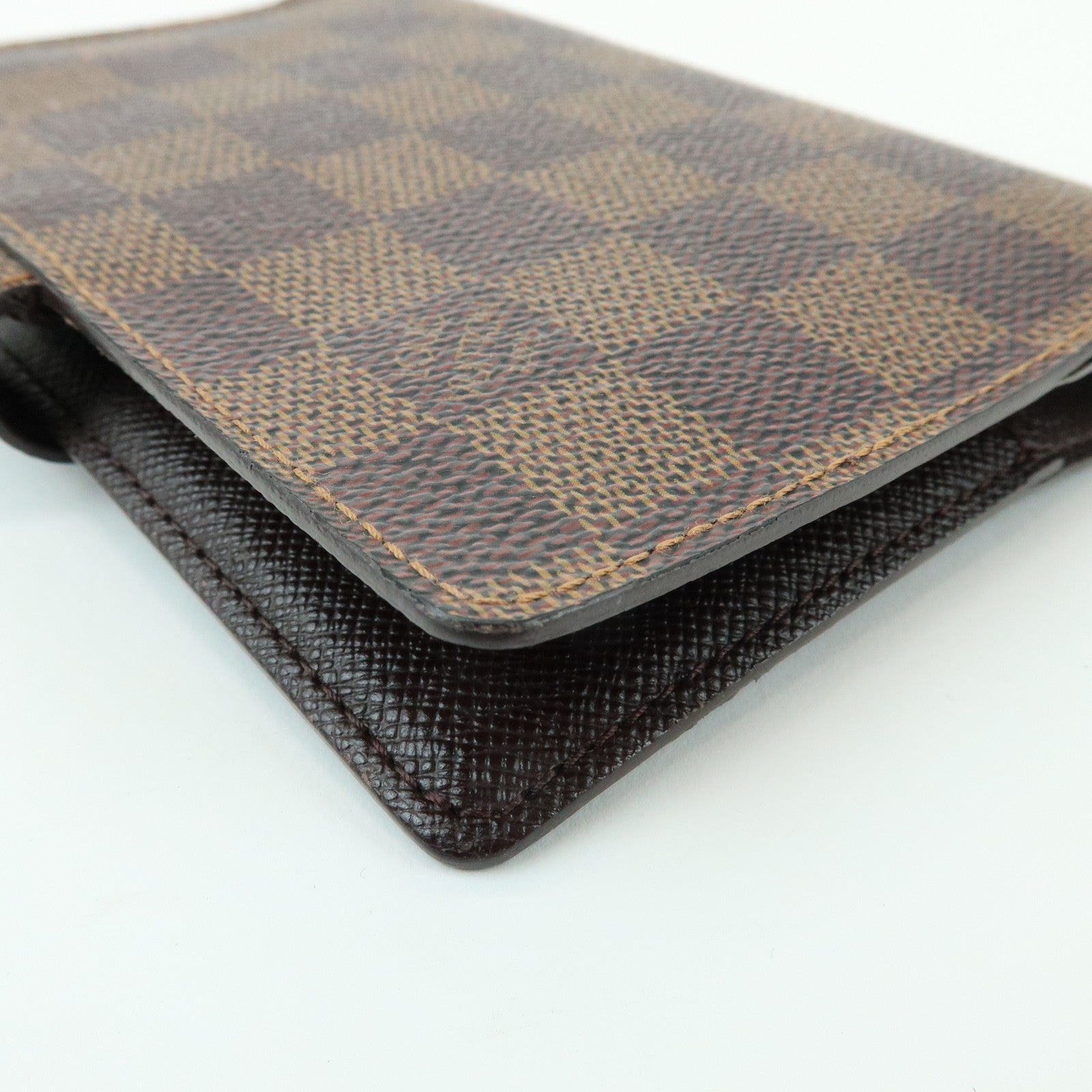 Louis Vuitton Damier Agenda PM Planner Cover Damier Ebene R20700