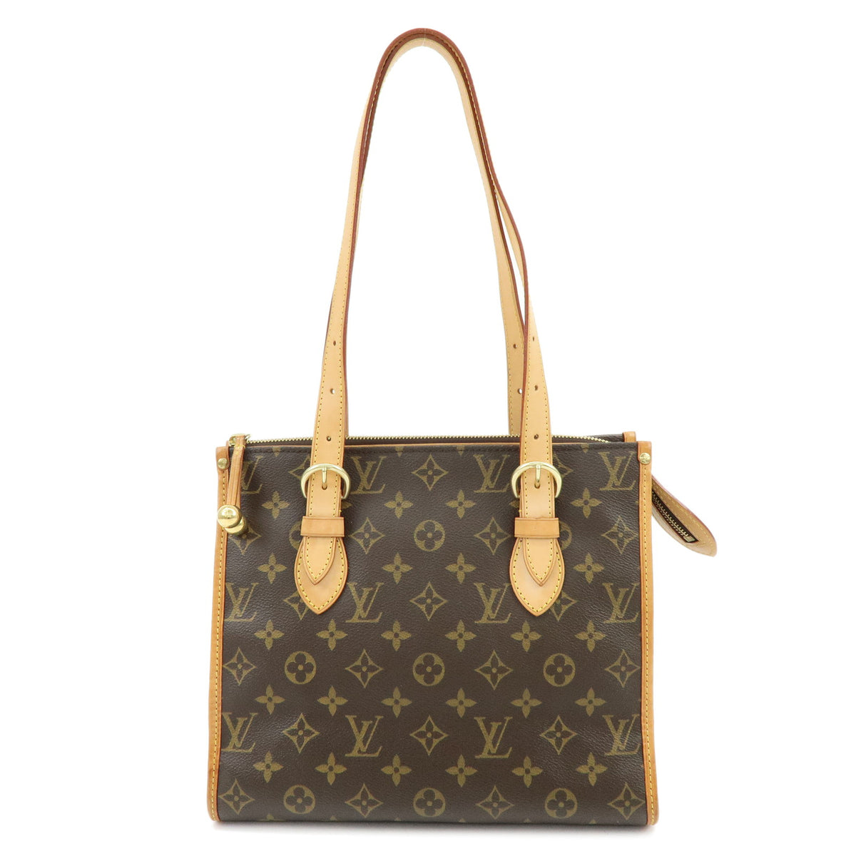 Louis Vuitton Monogram Popincourt Haut Shoulder Bag Brown M40007