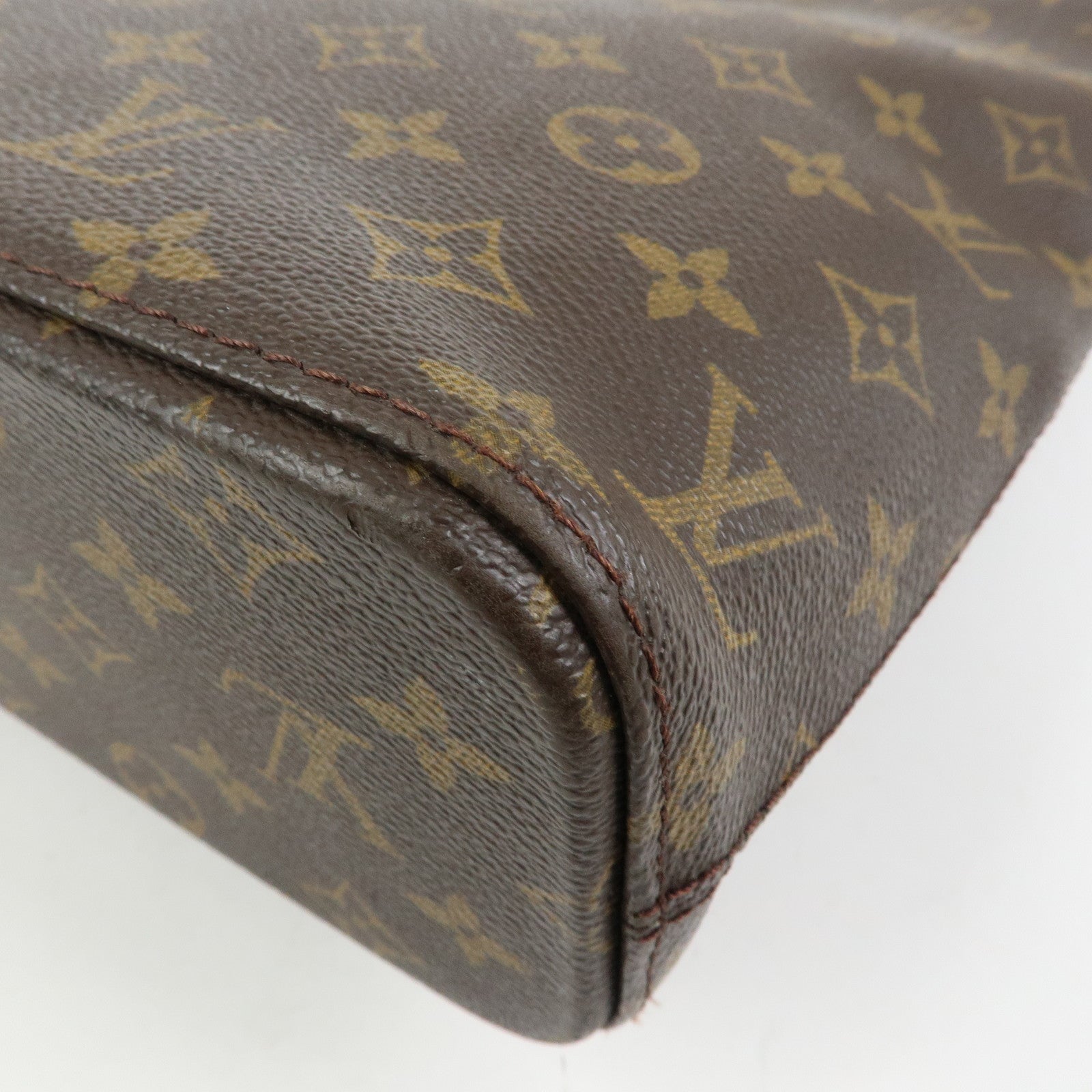 Louis Vuitton Monogram Luco Tote Bag Hand Bag Brown M51155