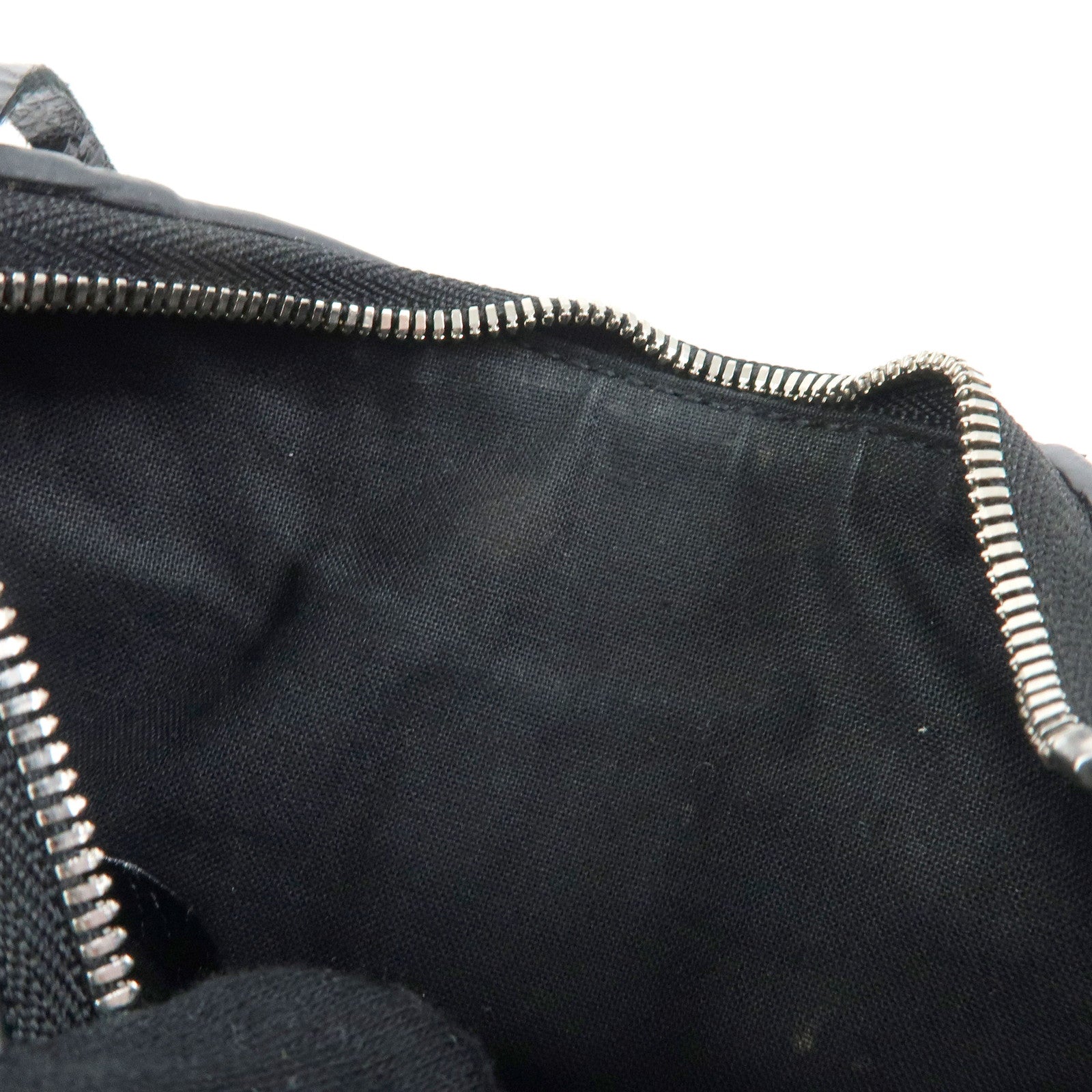 BALENCIAGA Le Cagole Mini Leather Chain Shoulder Bag Black 695814