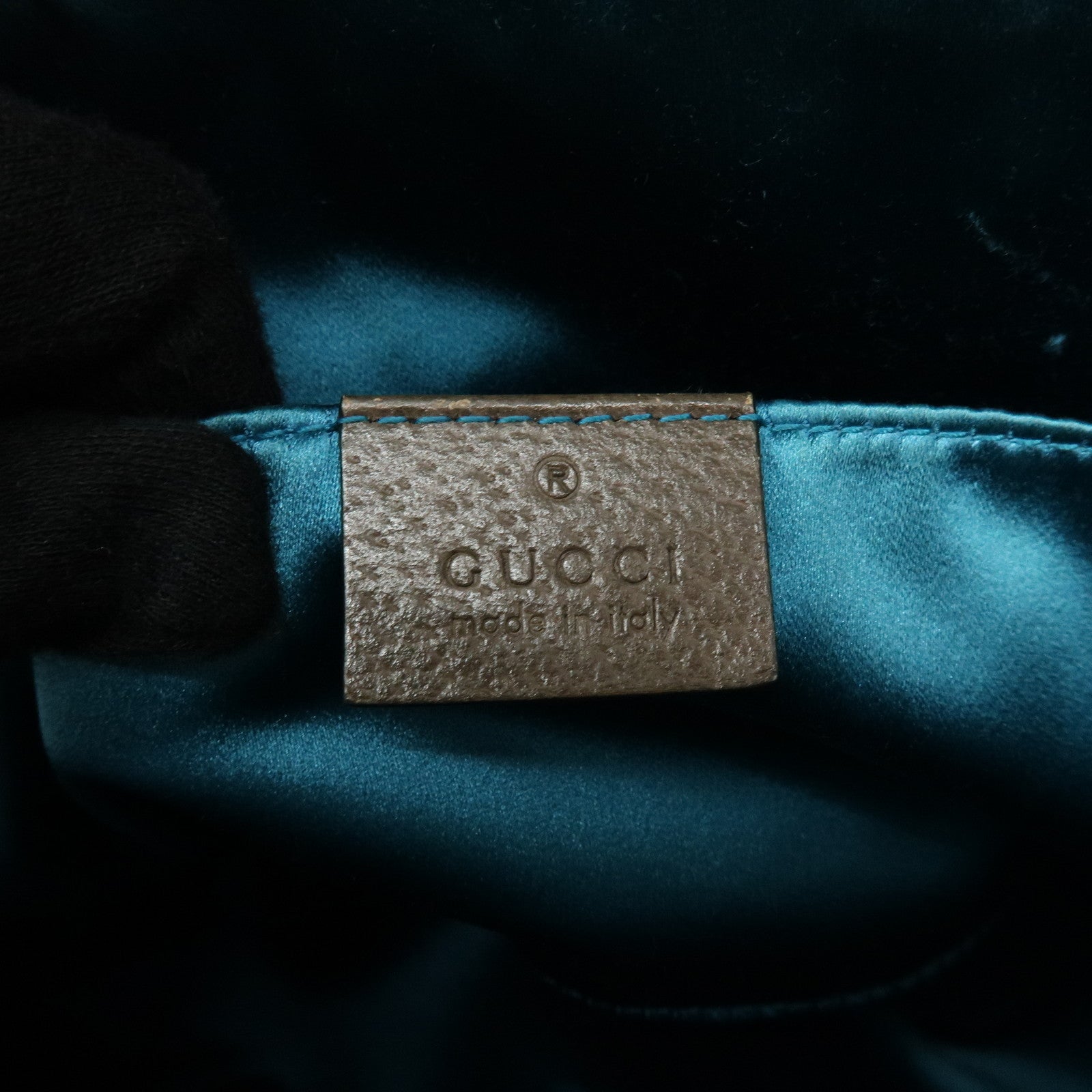 GUCCI Ophidia Sherry GG Supreme Leather Shoulder Bag Beige 499621