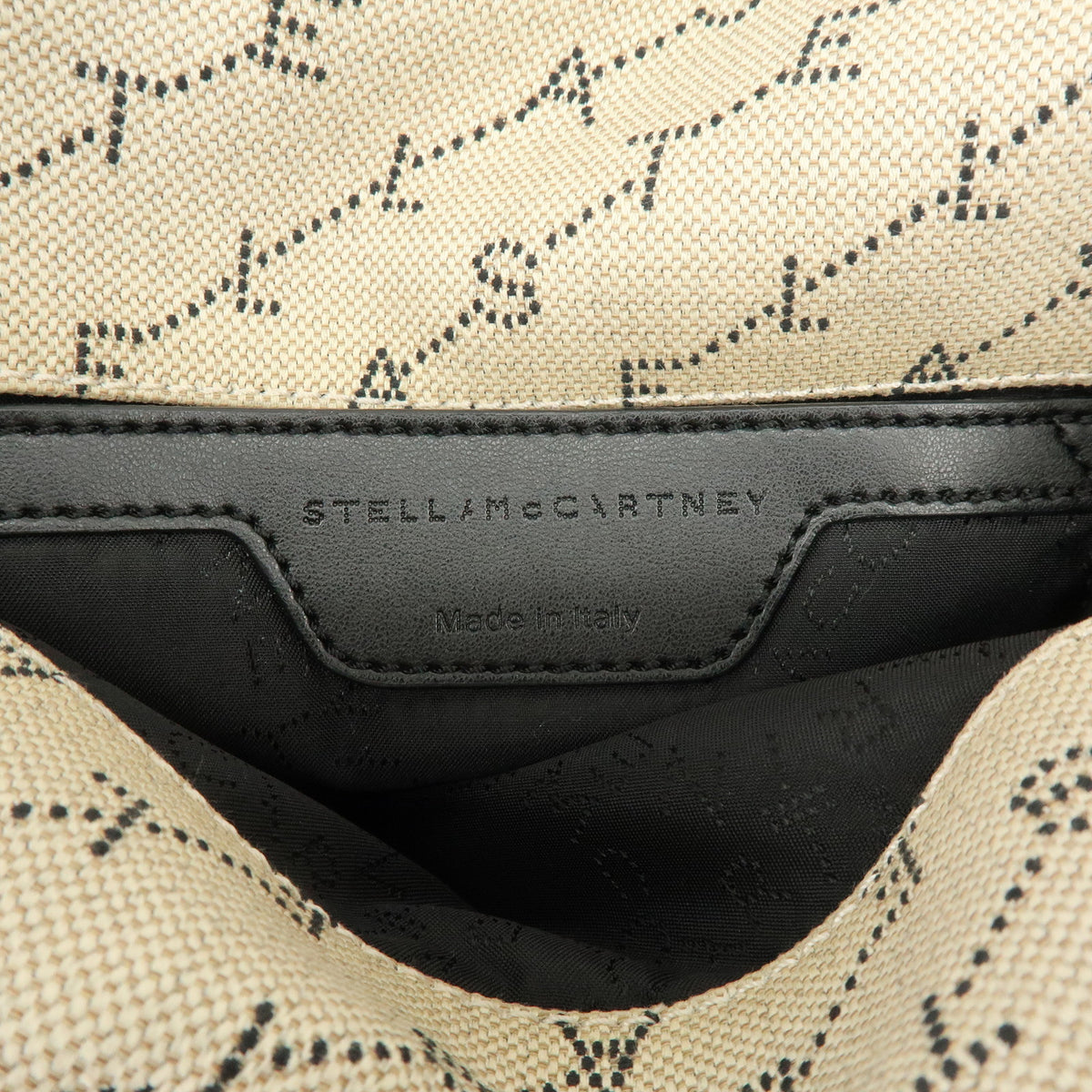 STELLA MCCARTNEY Falabella Faux Leather 2Way Bag Shoulder Bag Beige