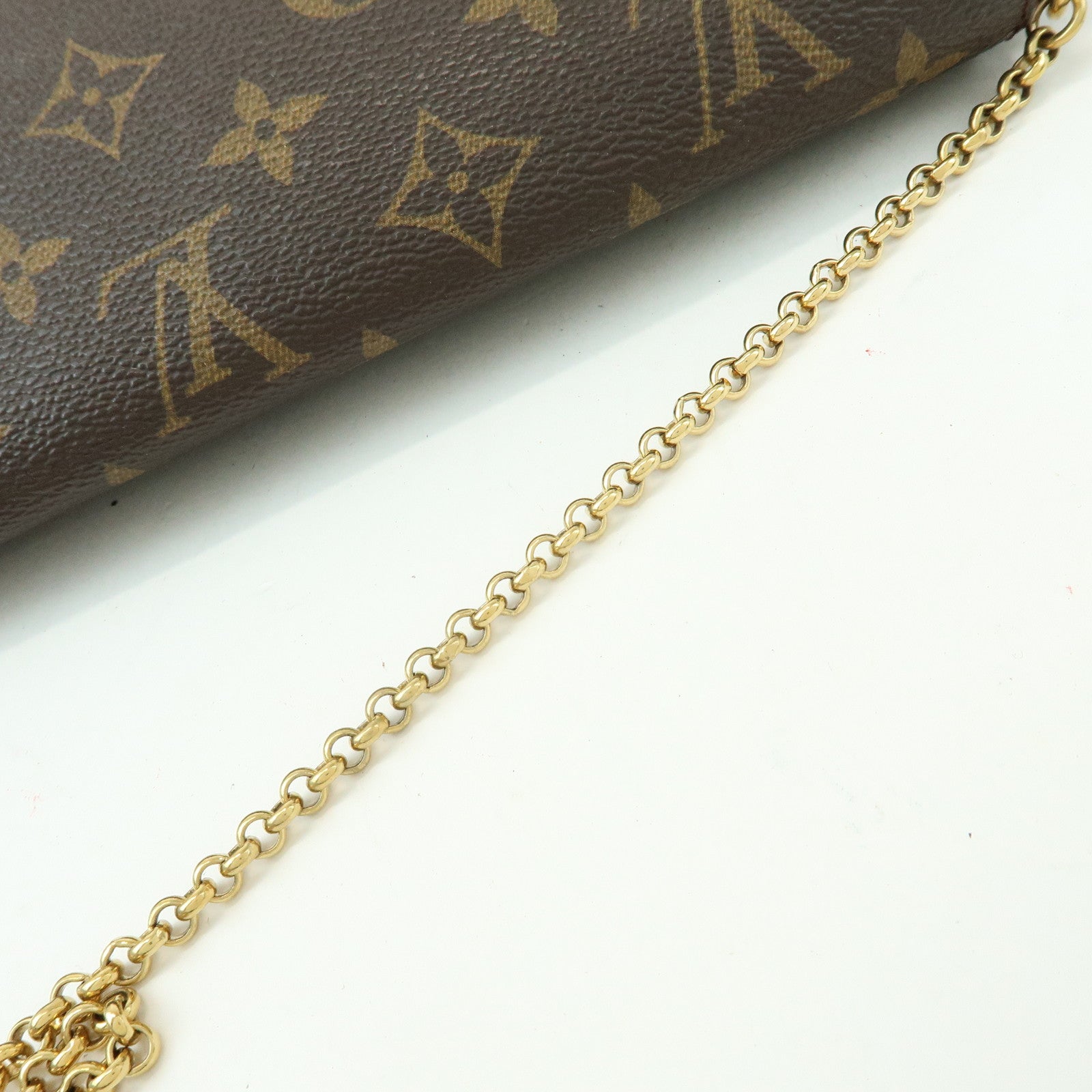 Louis Vuitton Monogram Favorite PM 2Way Shoulder Bag Brown M40717