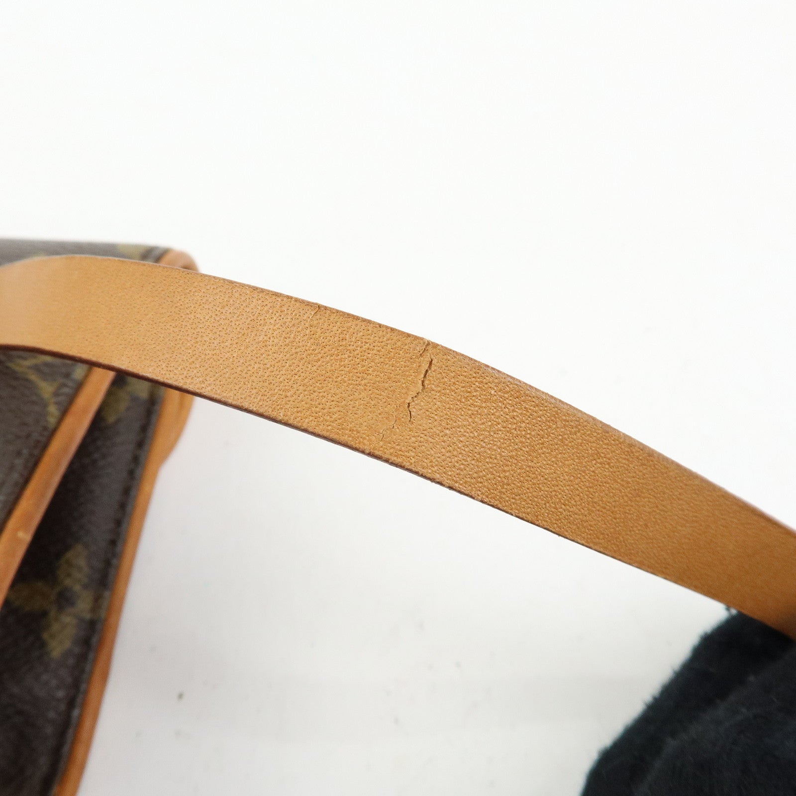 Louis Vuitton Monogram Pochette Florentine Waist Bag Belt XS M51855