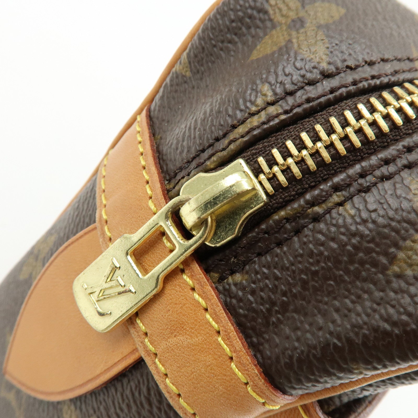 Louis Vuitton Monogram Compiegne 28 Pouch Clutch Bag Brown M51845