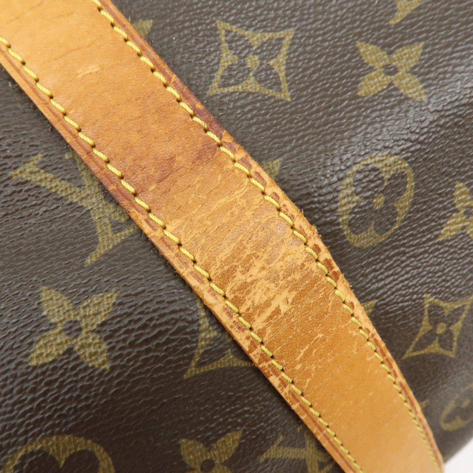 Louis Vuitton Monogram Keep All Bandouliere 55 Boston Bag M41414