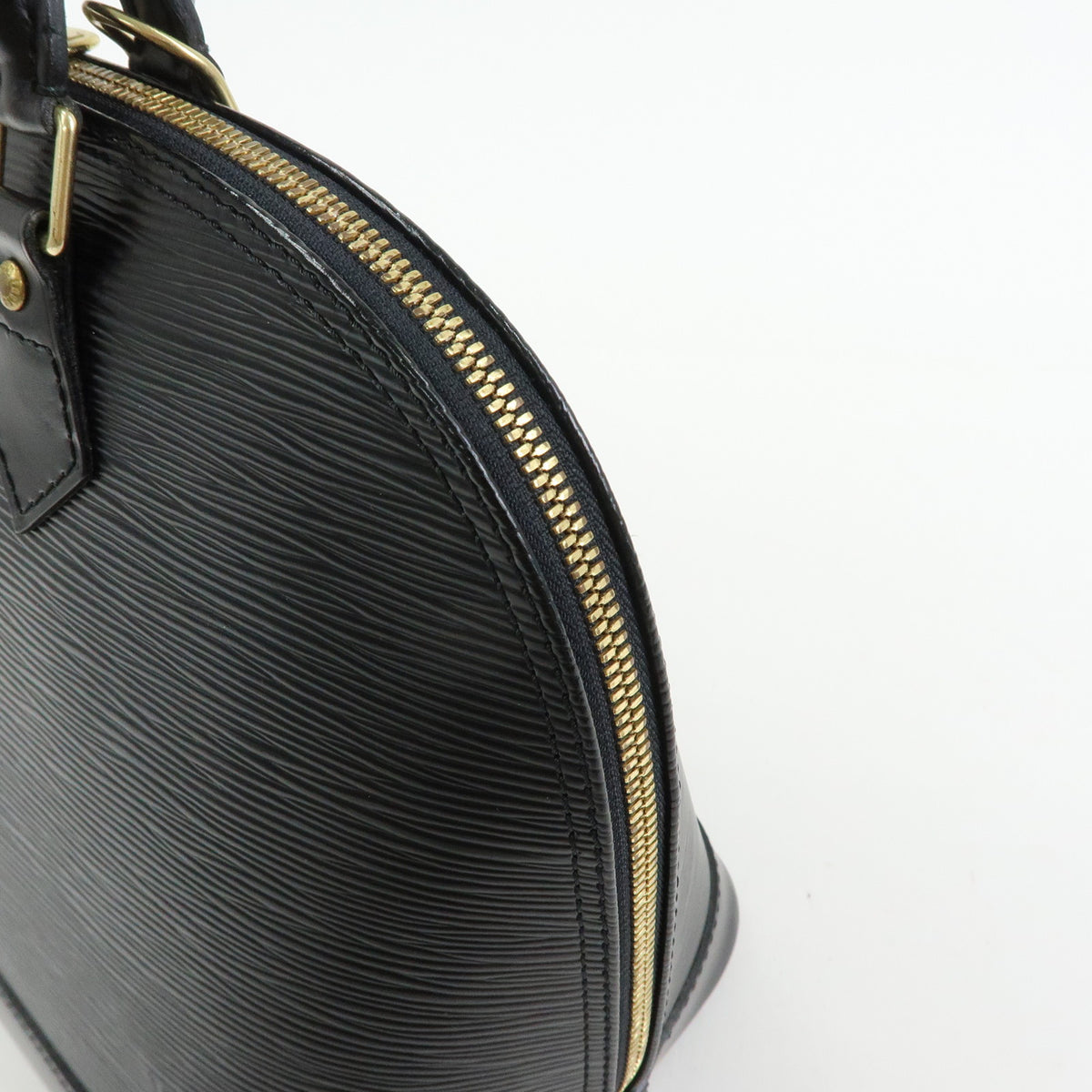Louis Vuitton Epi Alma PM Leather Hand Bag Noir Black M52142