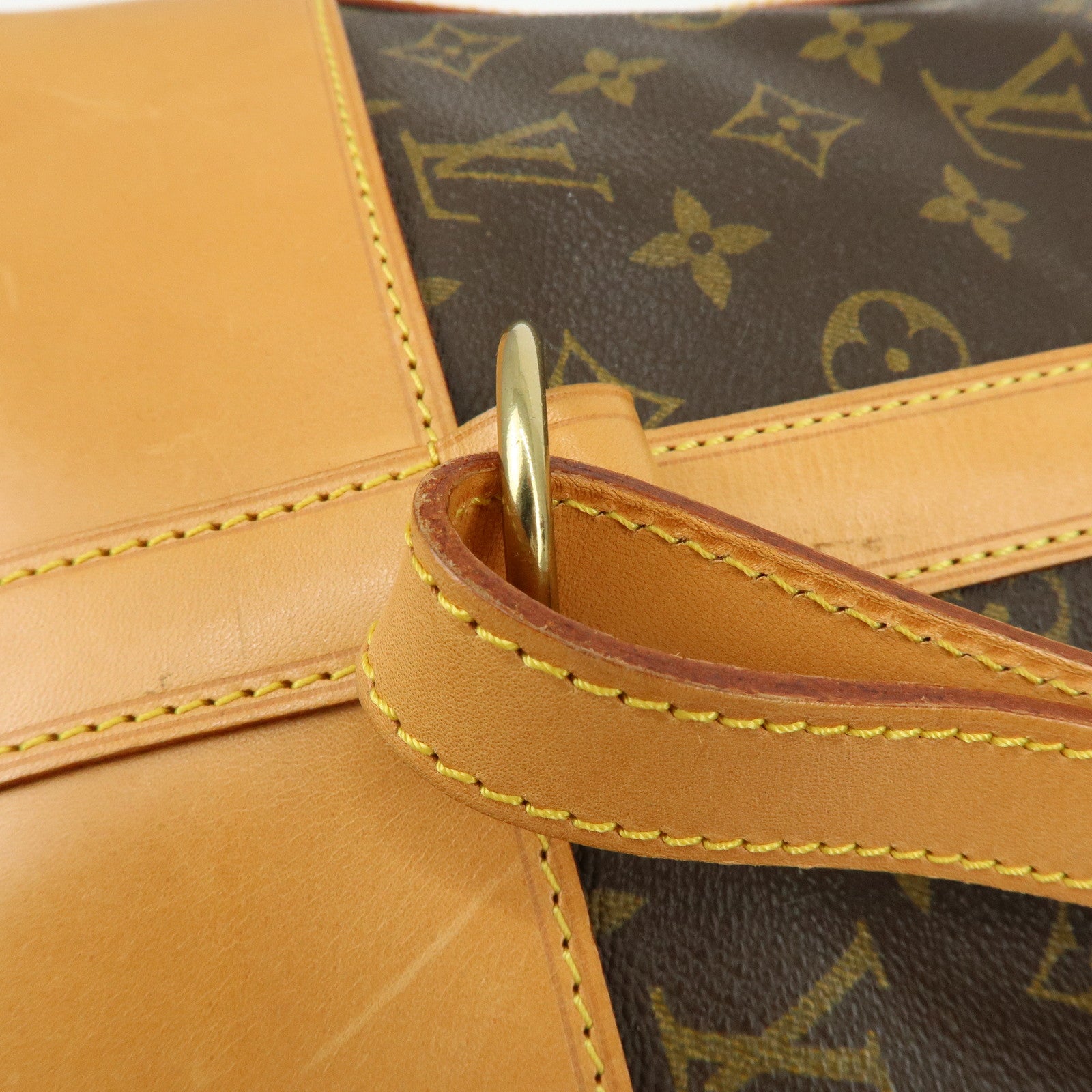 Louis Vuitton Monogram Randonnee GM Shoulder Bag Brown M42244