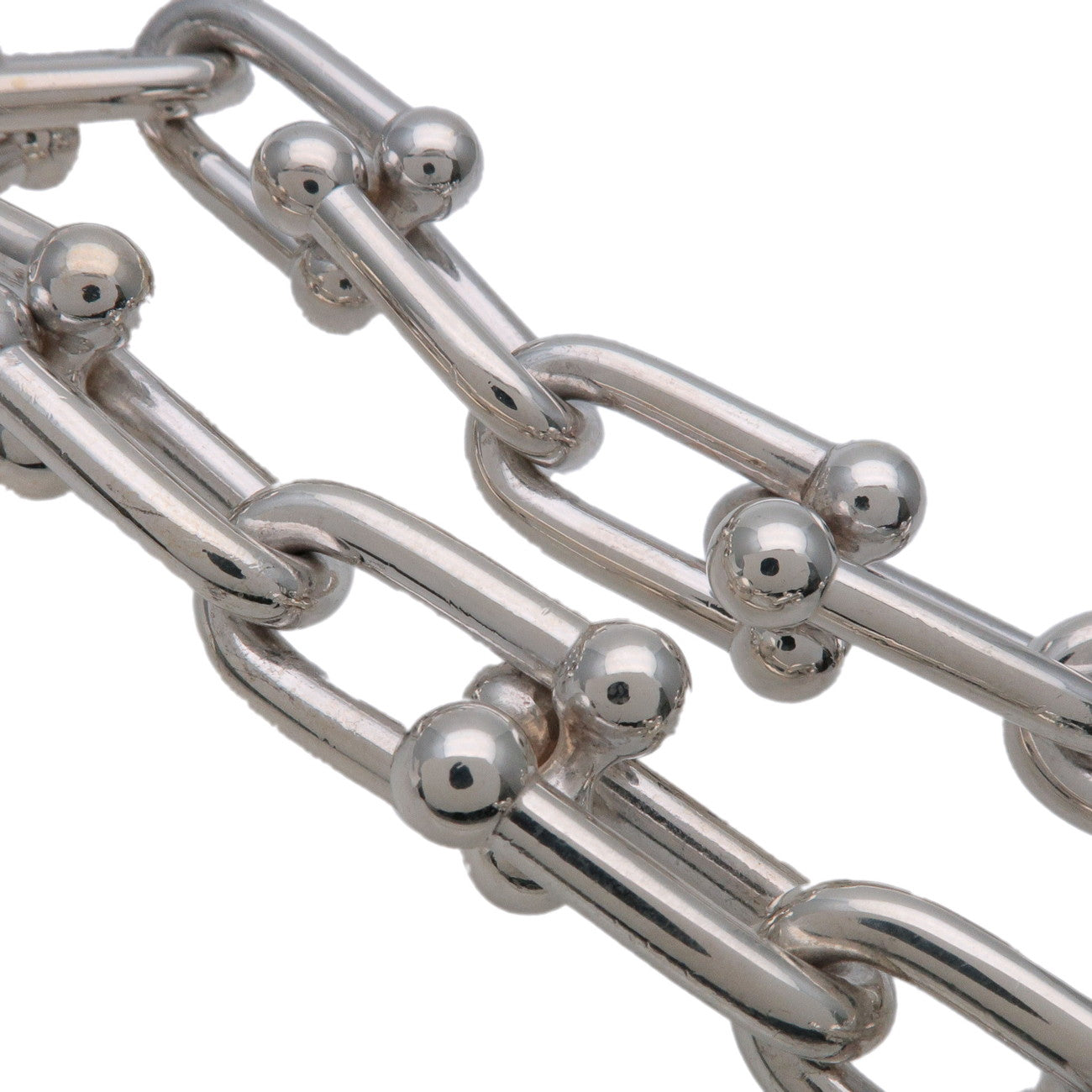 Tiffany & Co Hardware Large Link Bracelet SV925 Silver