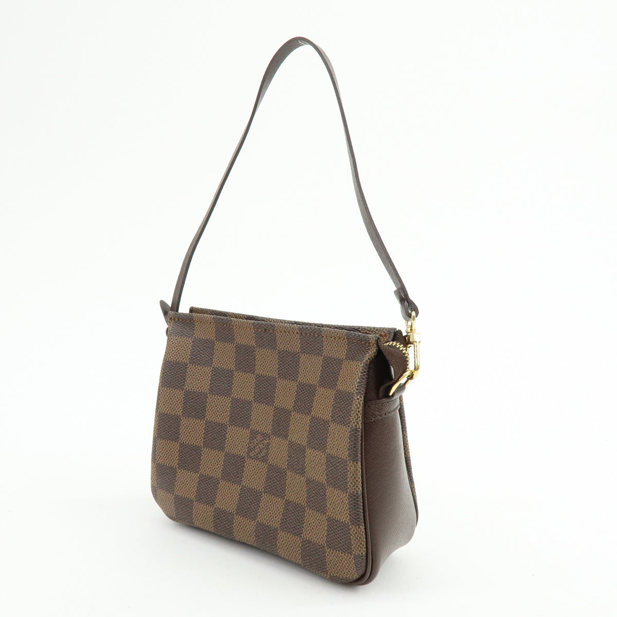 Louis Vuitton Damier Trousse Makeup Accessory Pouch Hand Bag N51982